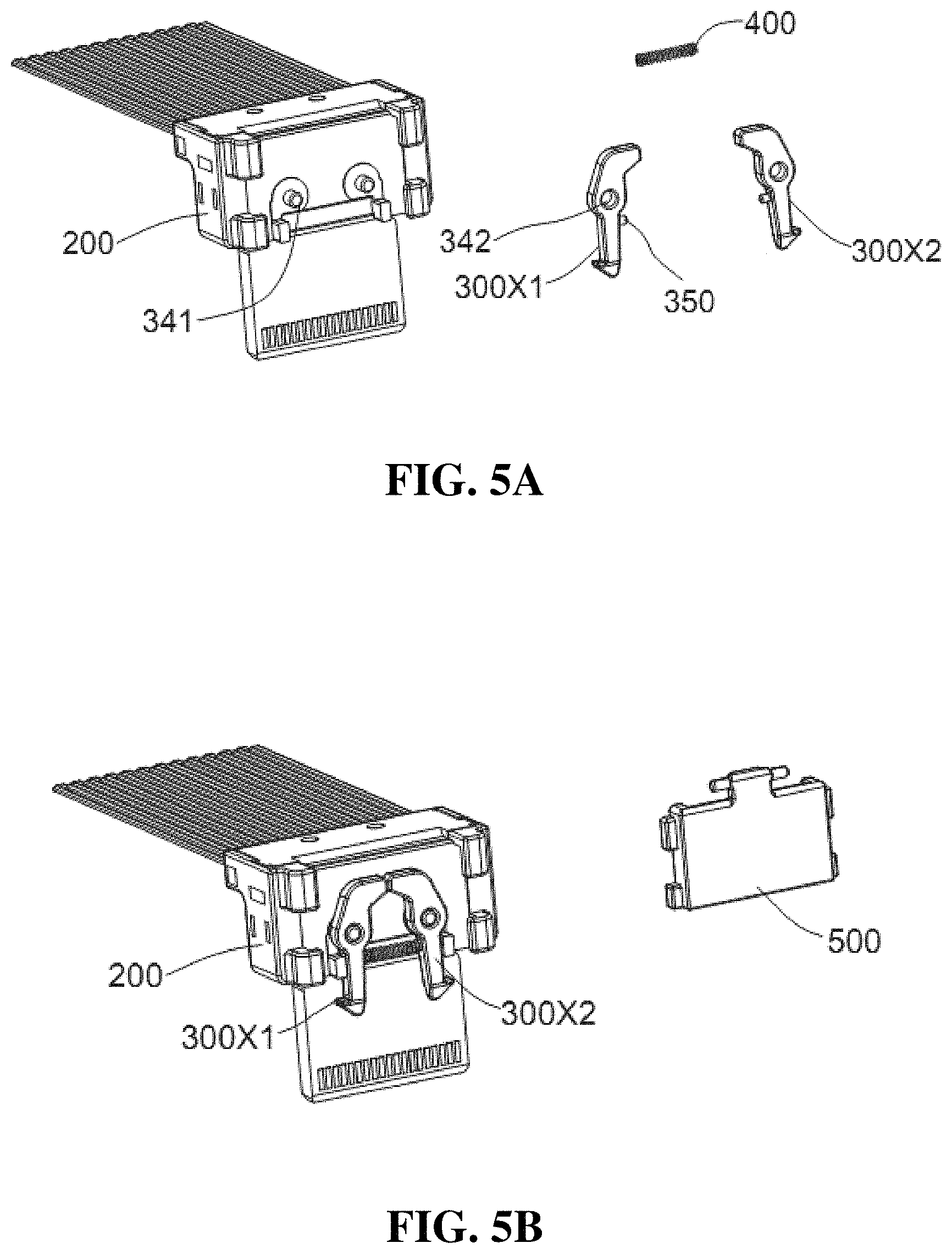 Patent US11777256 Figure 5 – Electrical connector and method for mating and unmating the same