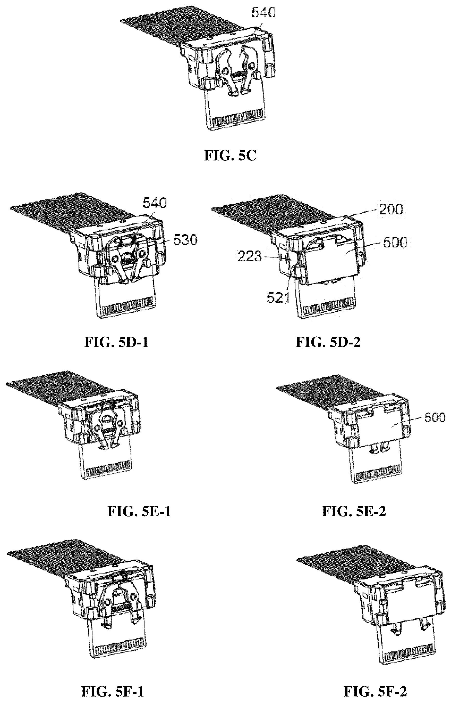 Patent US11777256 Figure 6 – Electrical connector and method for mating and unmating the same