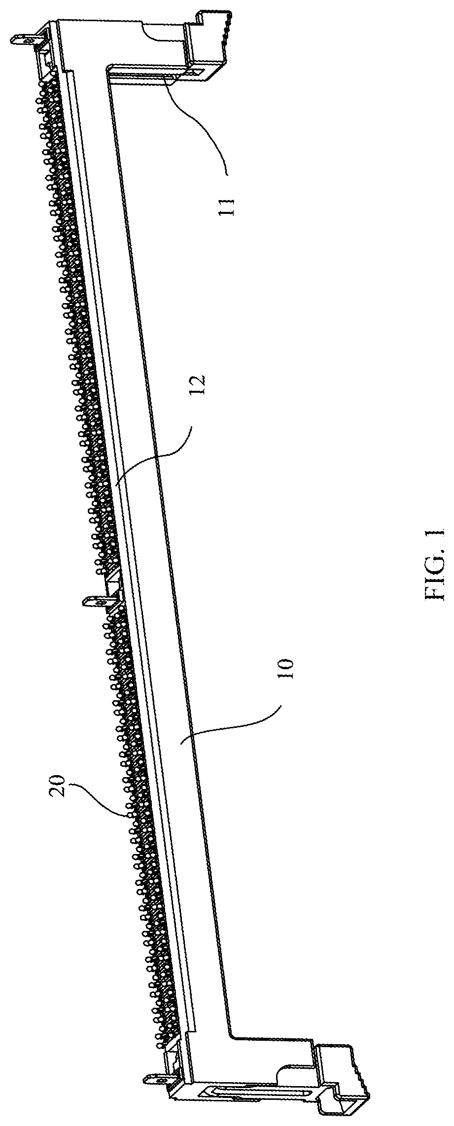 Patent US11777257 Figure 1 – Memory slot and printed circuit board and network system