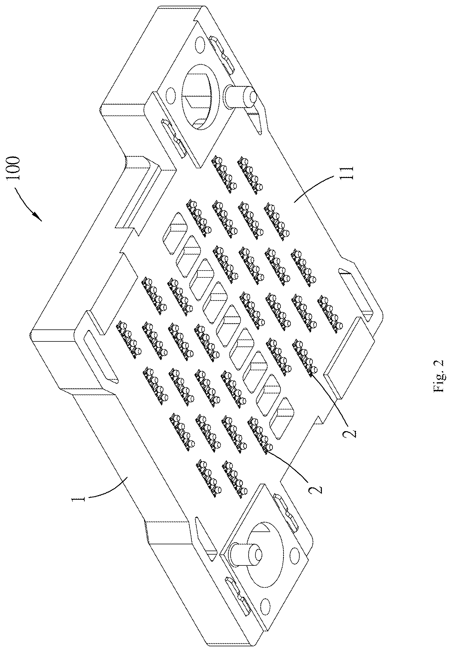 Patent US11777258 Figure 2 – Electrical connection device