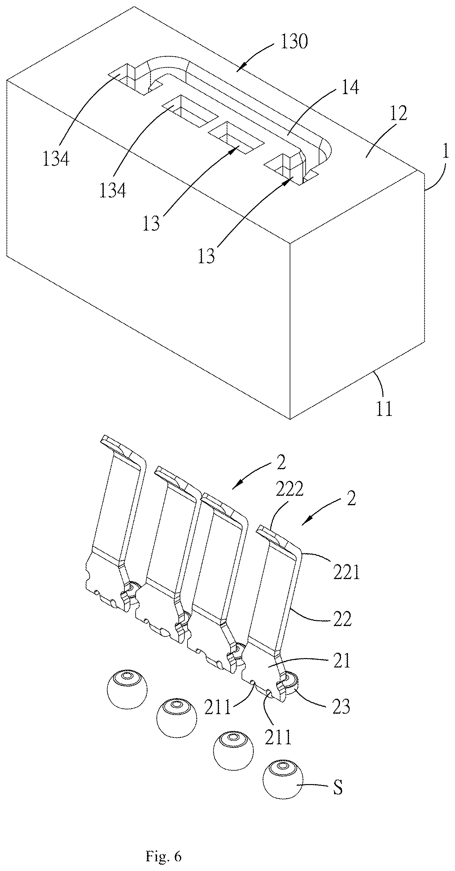 Patent US11777258 Figure 6 – Electrical connection device