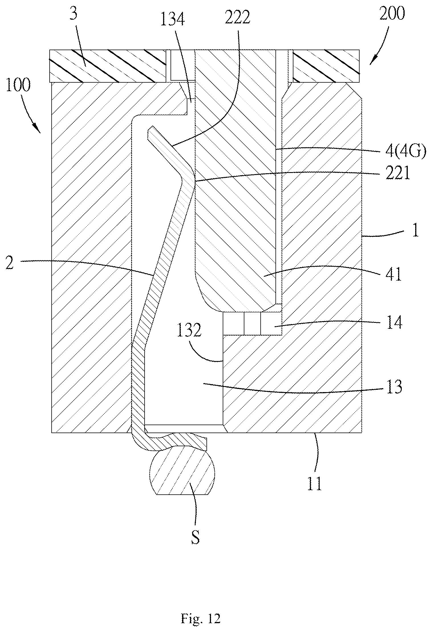 Patent US11777258 Figure 12 – Electrical connection device