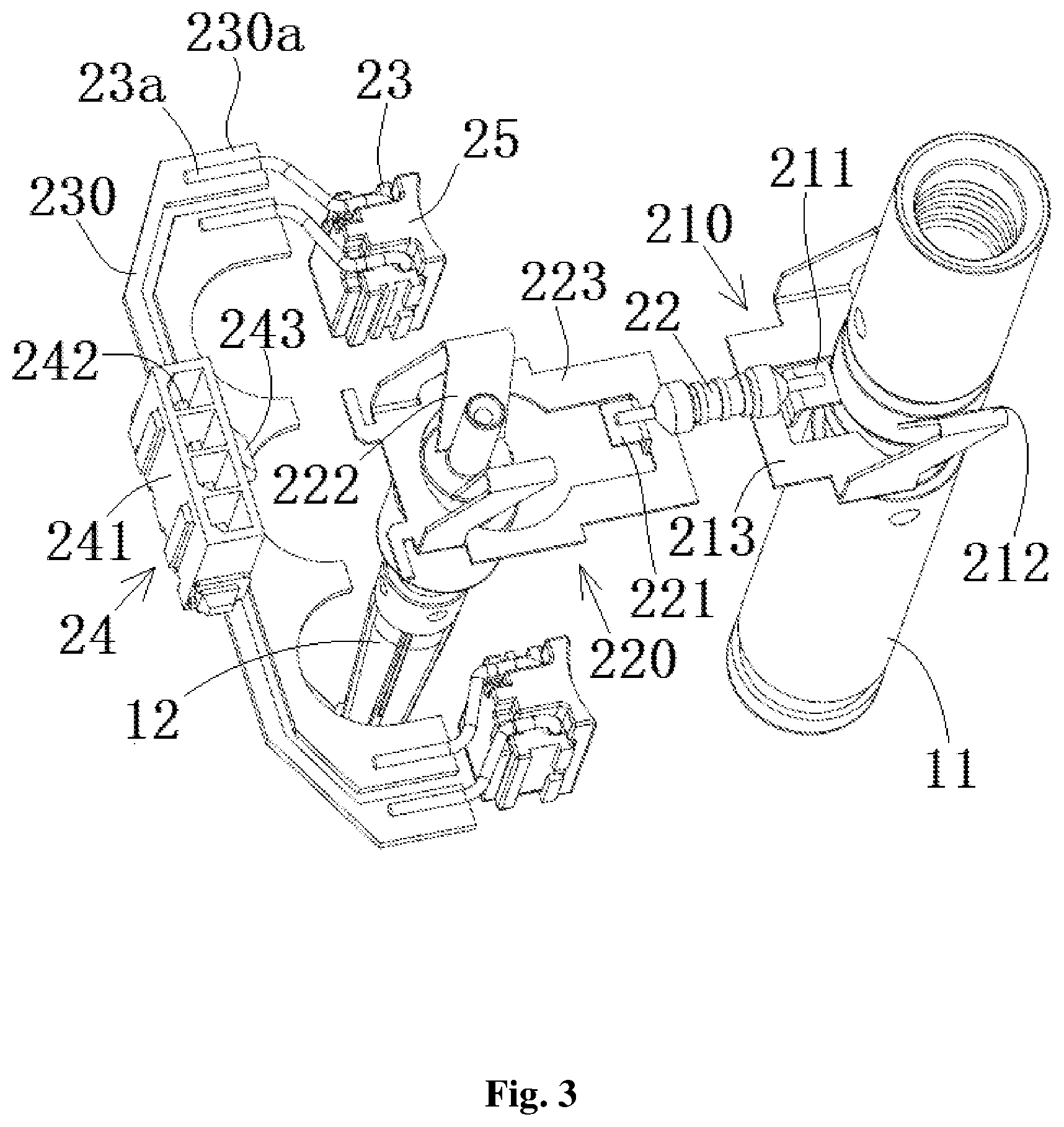 Patent US11777260 Figure 3 – Charging socket and lead frame assembly and charging socket