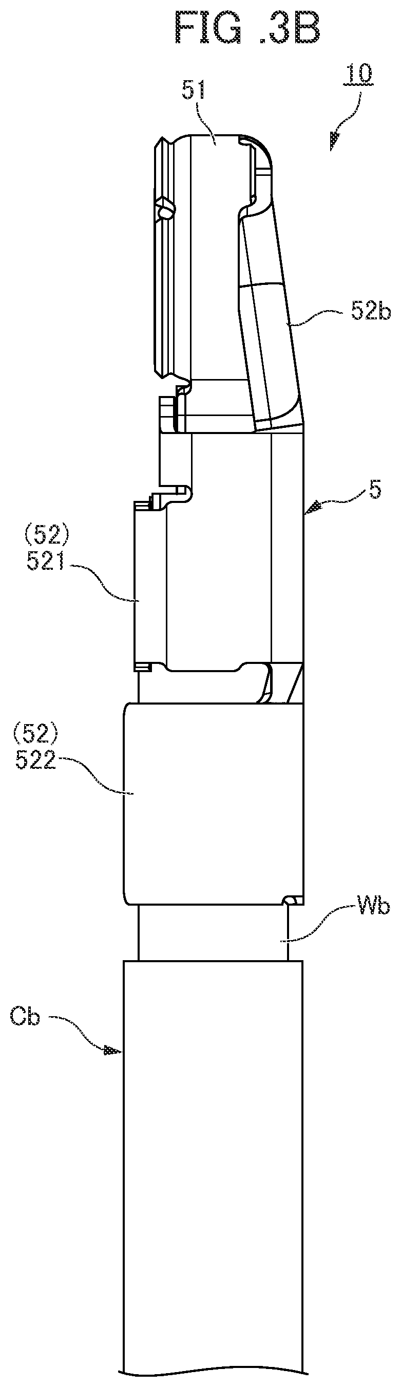 Patent US11777263 Figure 4 – Coaxial connector including crimp housing