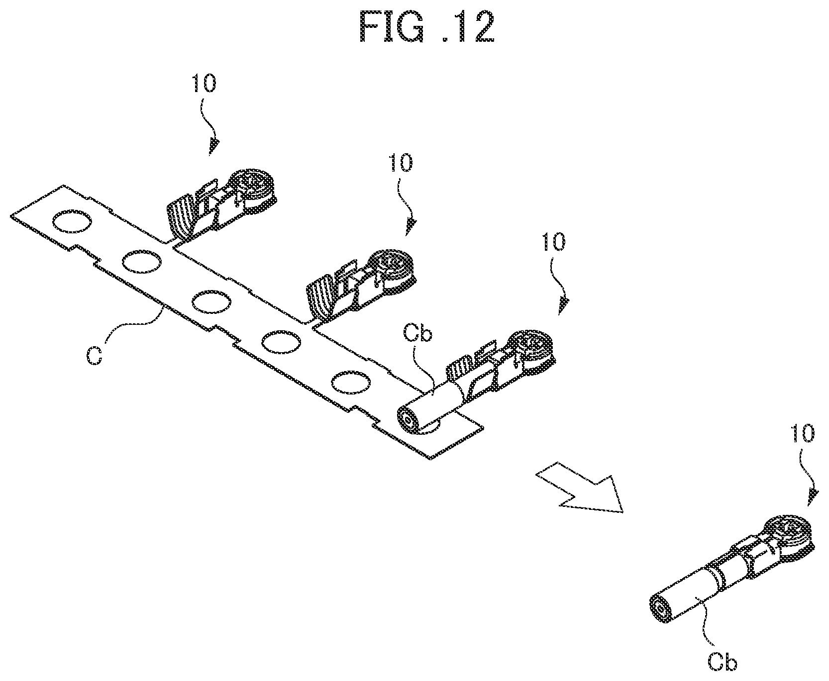 Patent US11777263 Figure 15 – Coaxial connector including crimp housing