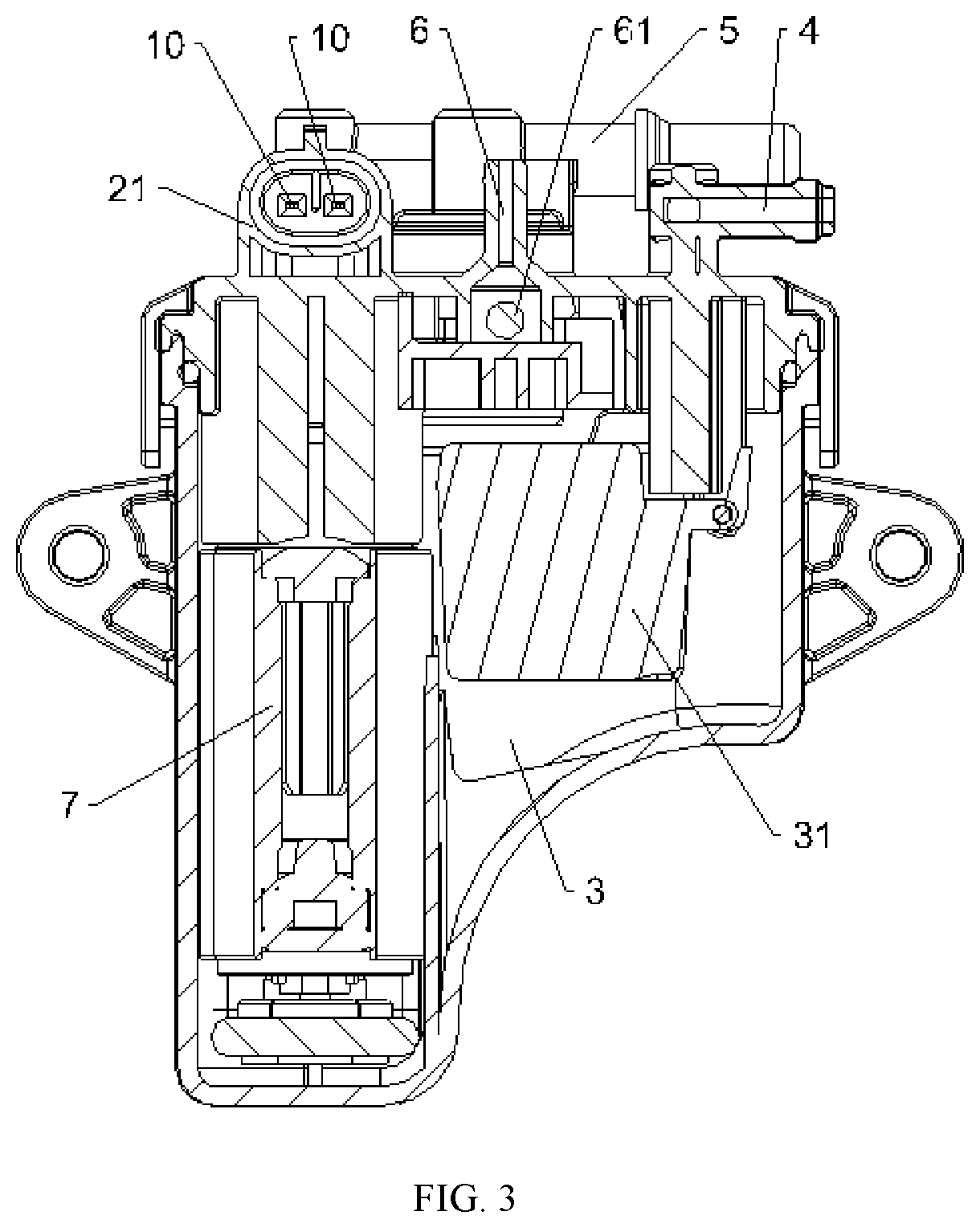 Patent US11777264 Figure 3 – Fuel pump component