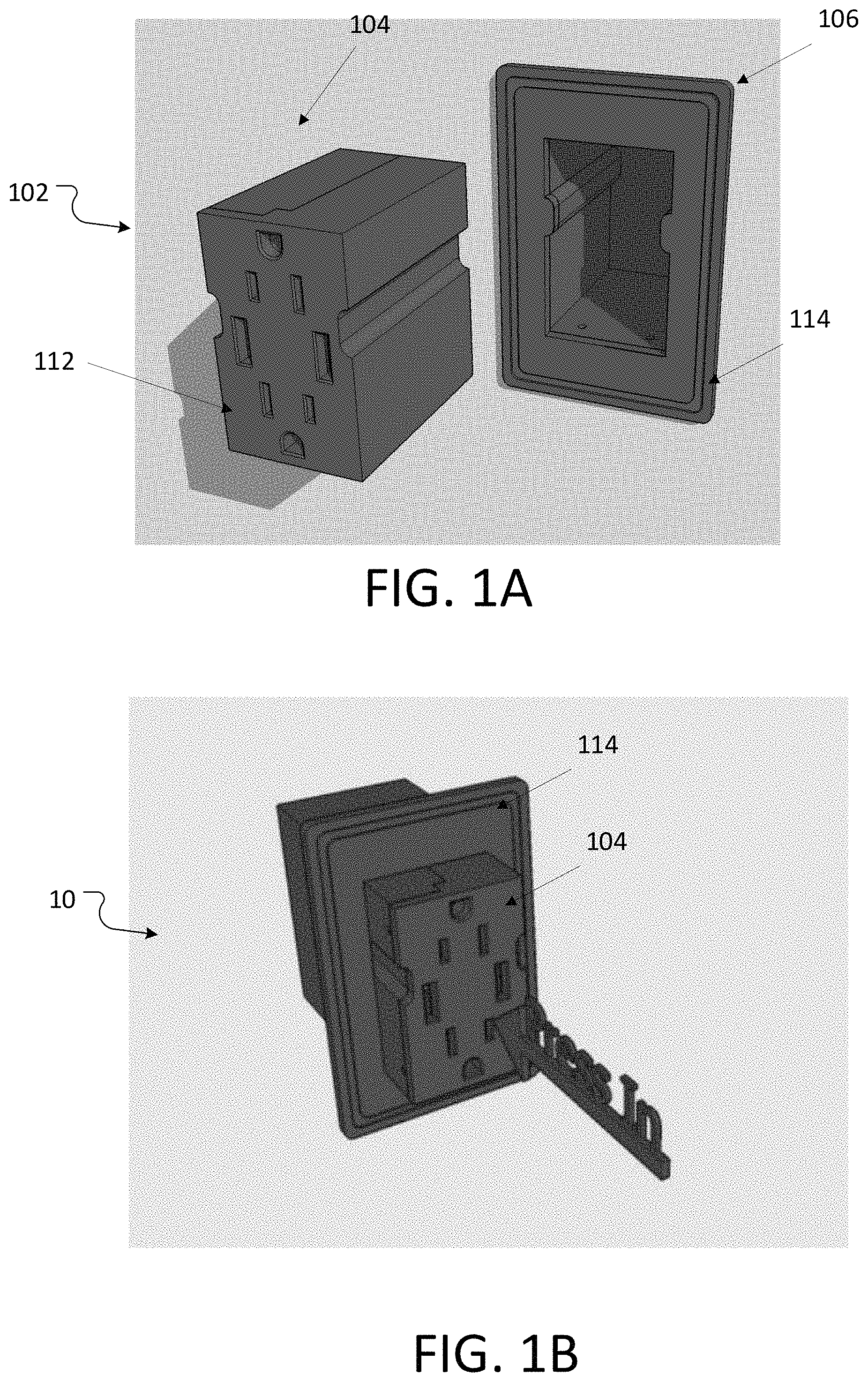 Patent US11777266 Figure 1 – Custom power outlet socket that has integrated wireless functionality