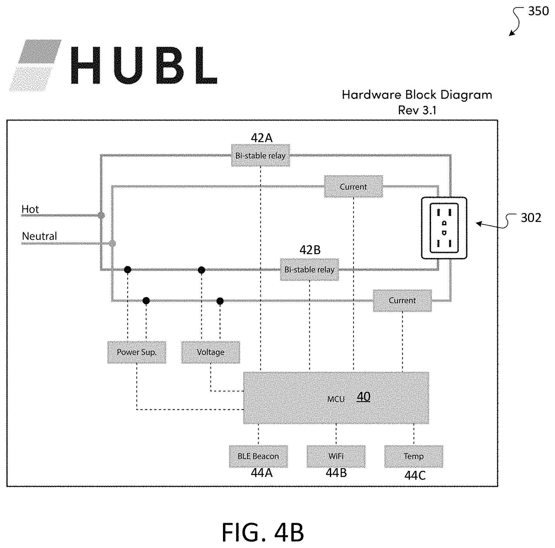 Patent US11777266 Figure 5 – Custom power outlet socket that has integrated wireless functionality