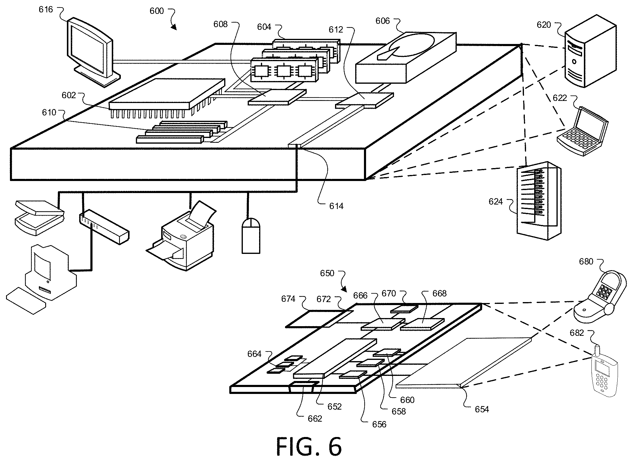 Patent US11777266 Figure 7 – Custom power outlet socket that has integrated wireless functionality