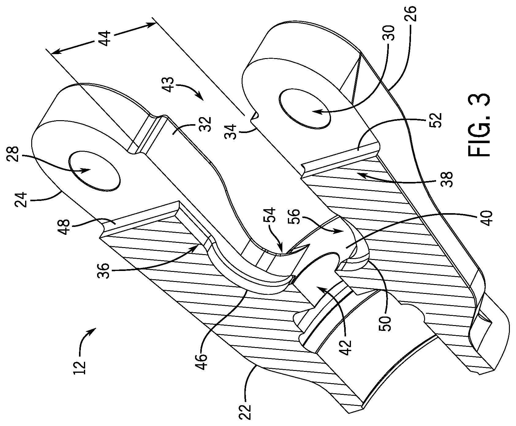 Patent US11777270 Figure 3 – Dieless utility crimper