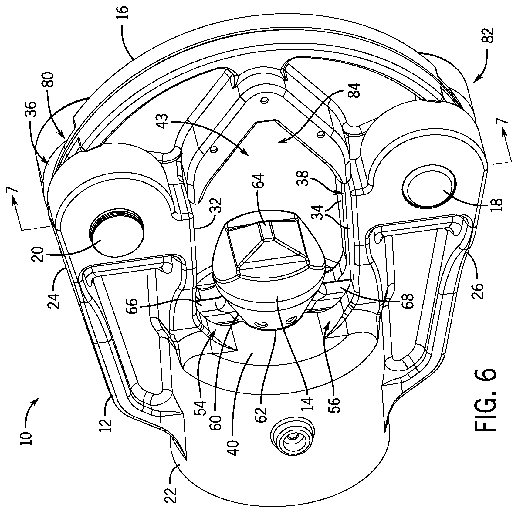 Patent US11777270 Figure 5 – Dieless utility crimper