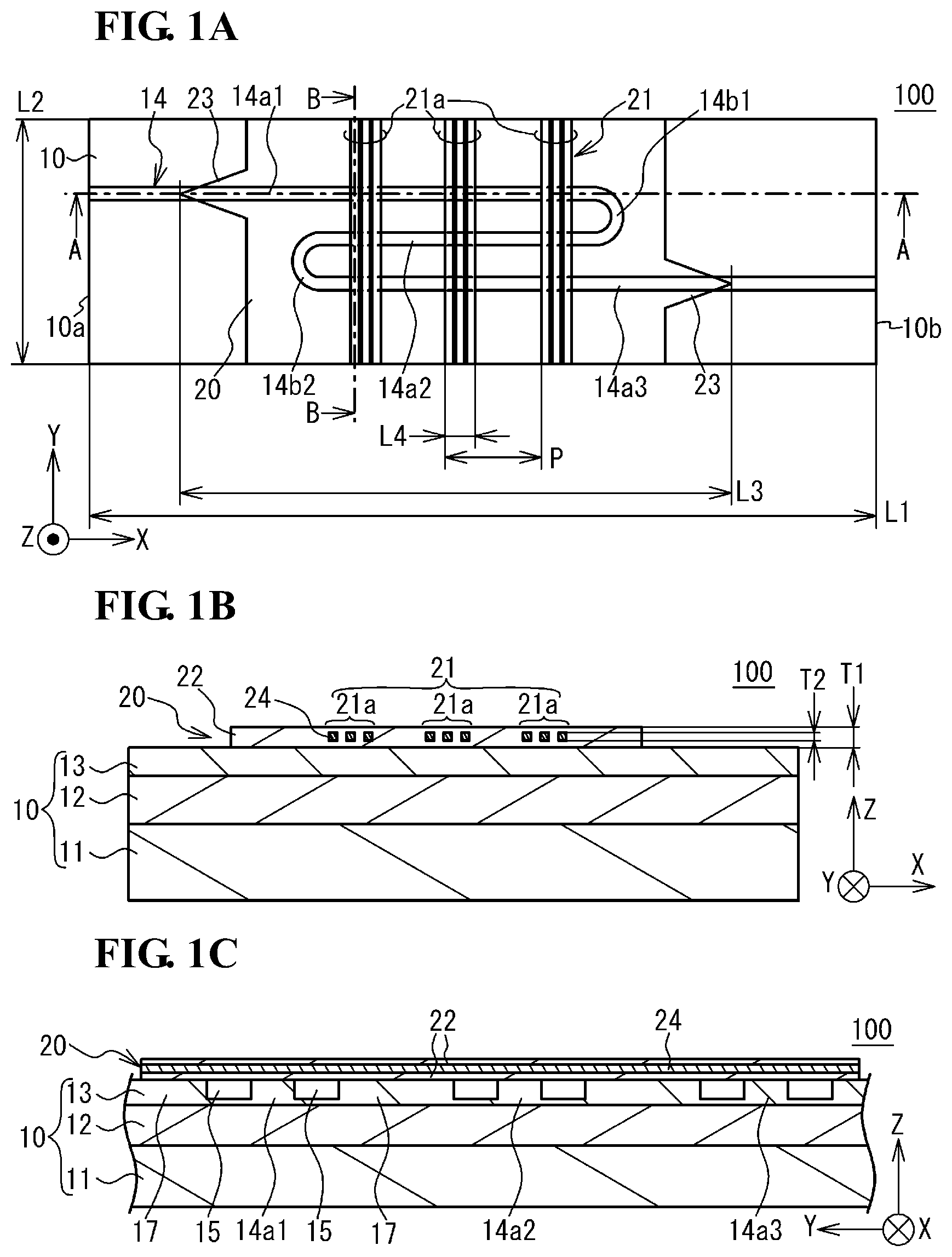 Patent US11777274 Figure 1 – Semiconductor optical device and method for manufacturing the same