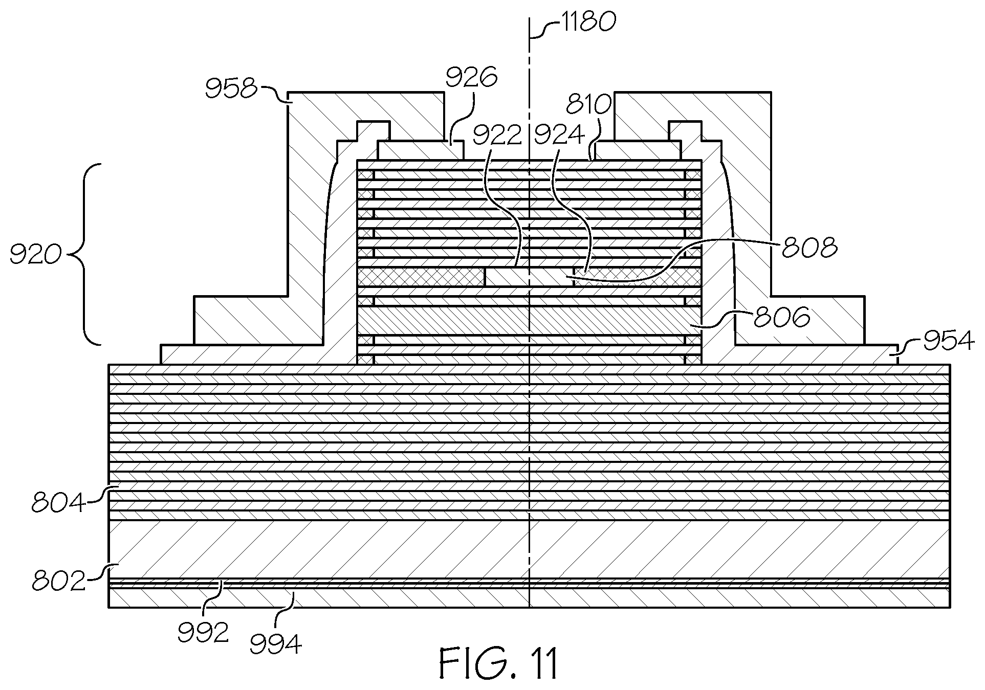 Patent US11777275 Figure 10 – Augmented semiconductor lasers with spontaneous emissions blockage