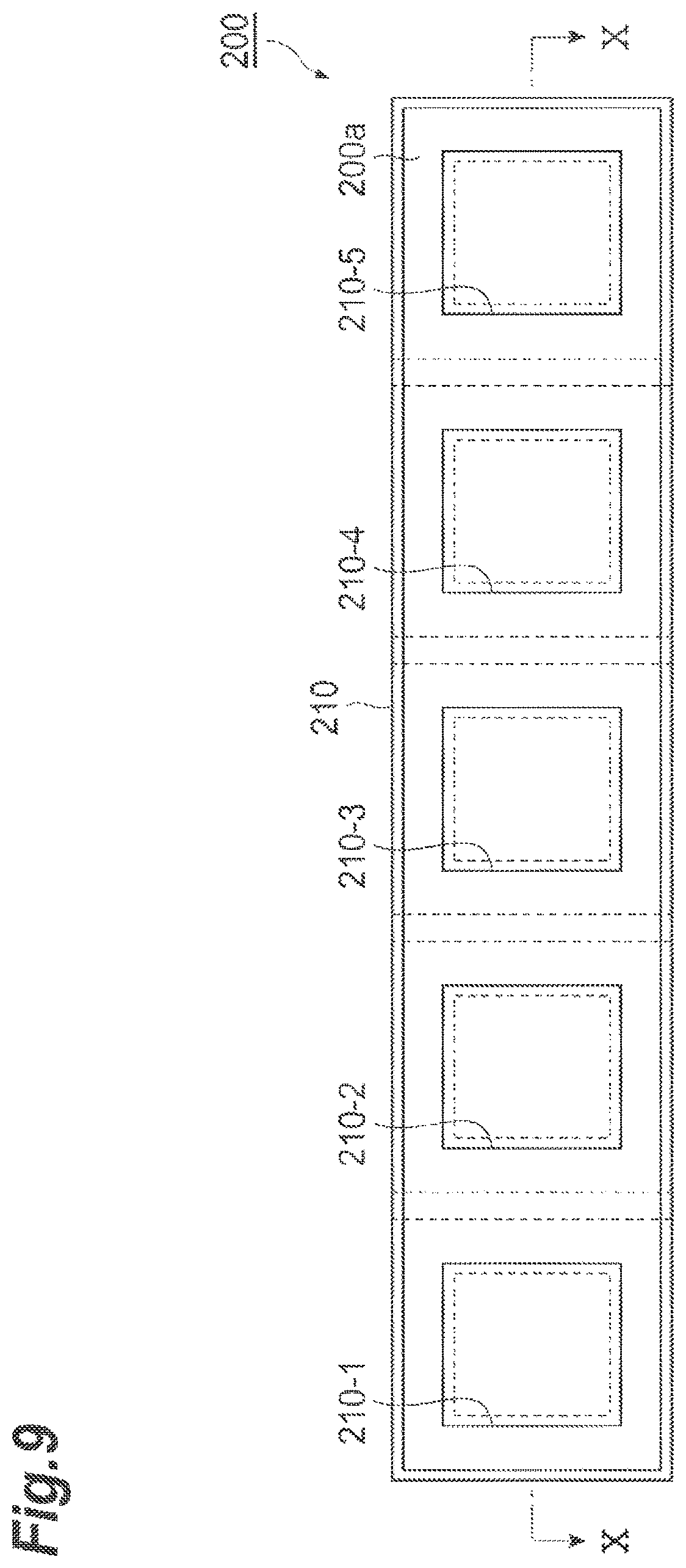 Patent US11777276 Figure 9 – Semiconductor light emitting array with phase modulation regions for generating beam projection patterns