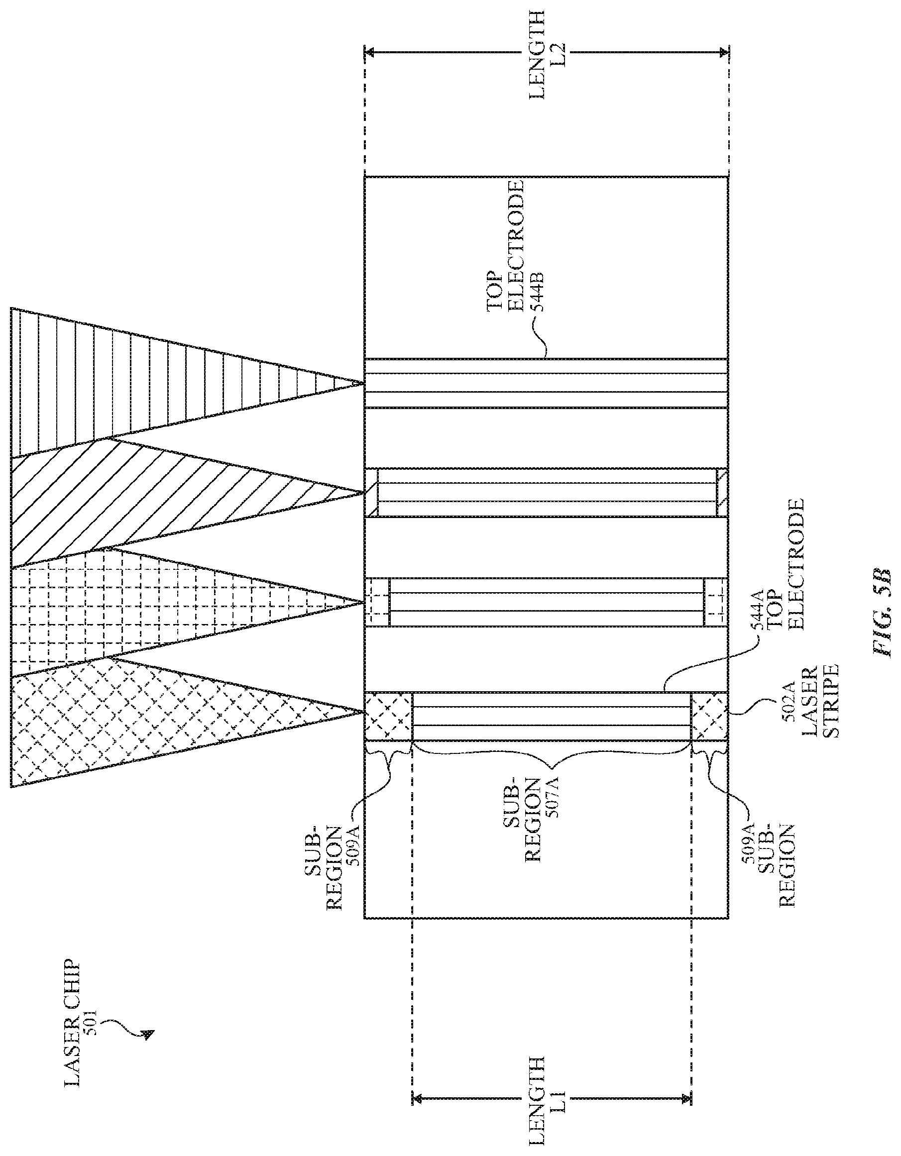 Patent US11777279 Figure 10 – Laser architectures using quantum well intermixing techniques