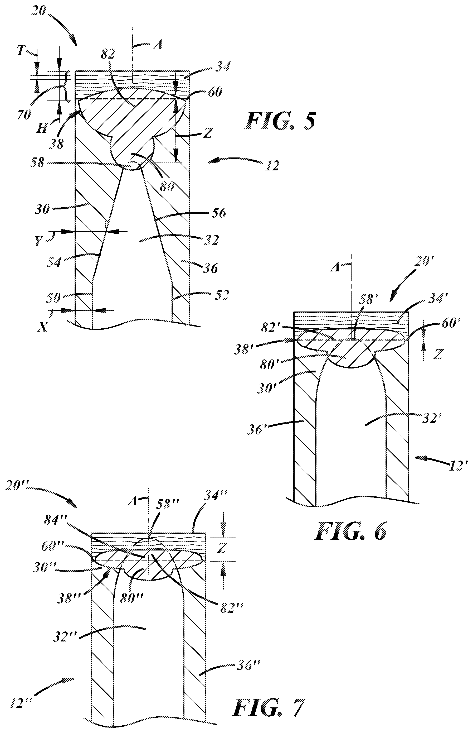 Patent US11777281 Figure 2 – Spark plug electrode and method of manufacturing the same