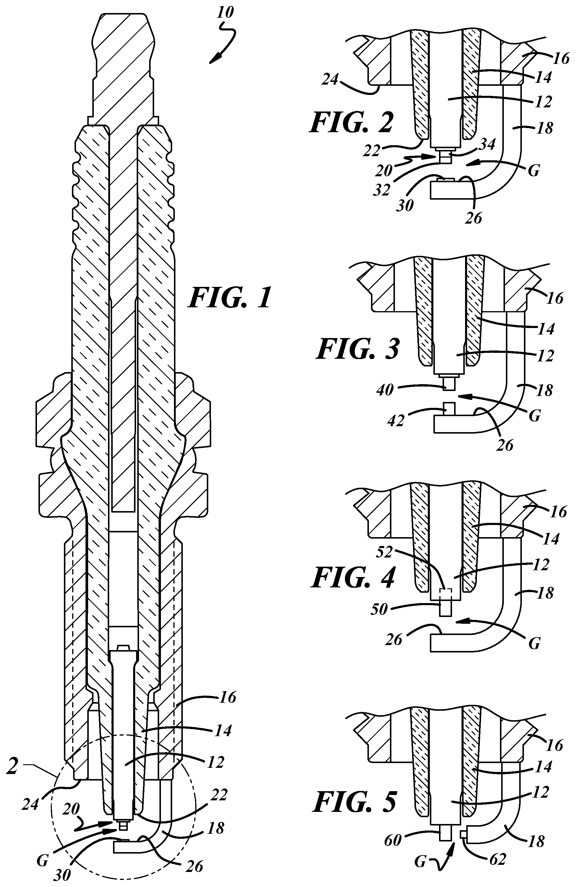 Patent US11777282 Figure 1 – Electrode material for a spark plug