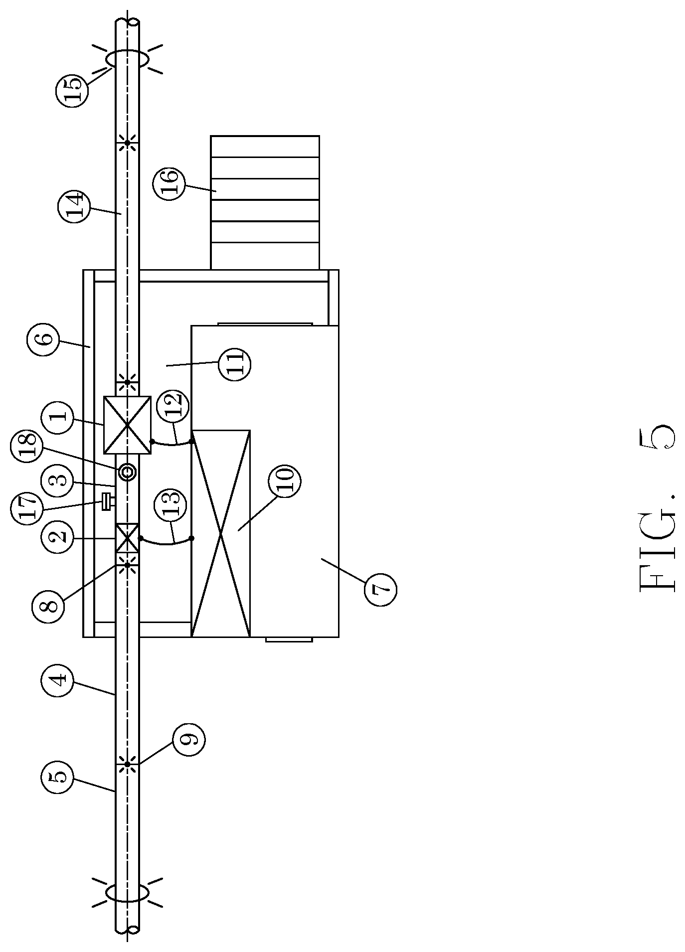 Patent US11777283 Figure 5 – System and method for an inland pipeline control station
