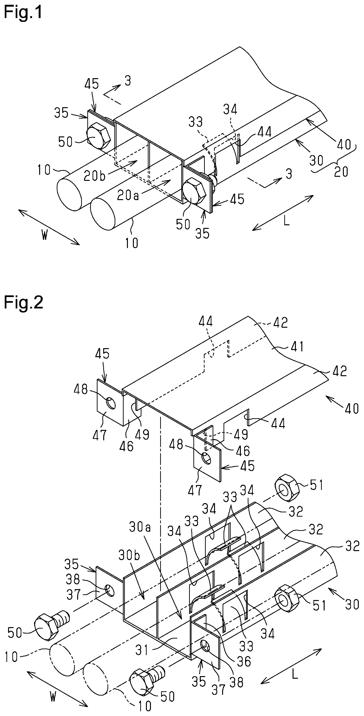 Patent US11777286 — Electromagnetic shield member and wire harness — Figure 1