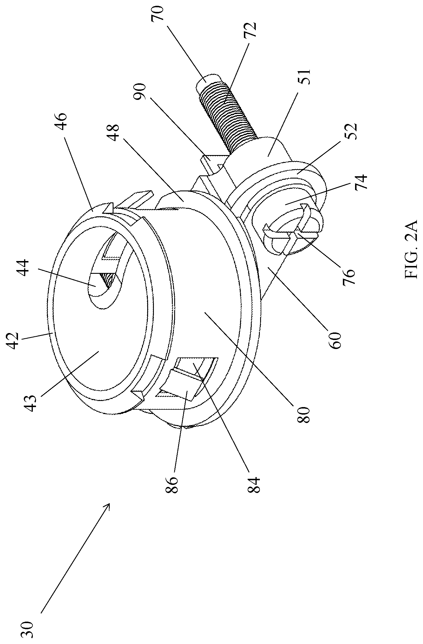 Patent US11777288 Figure 3 – Snap in zip connector