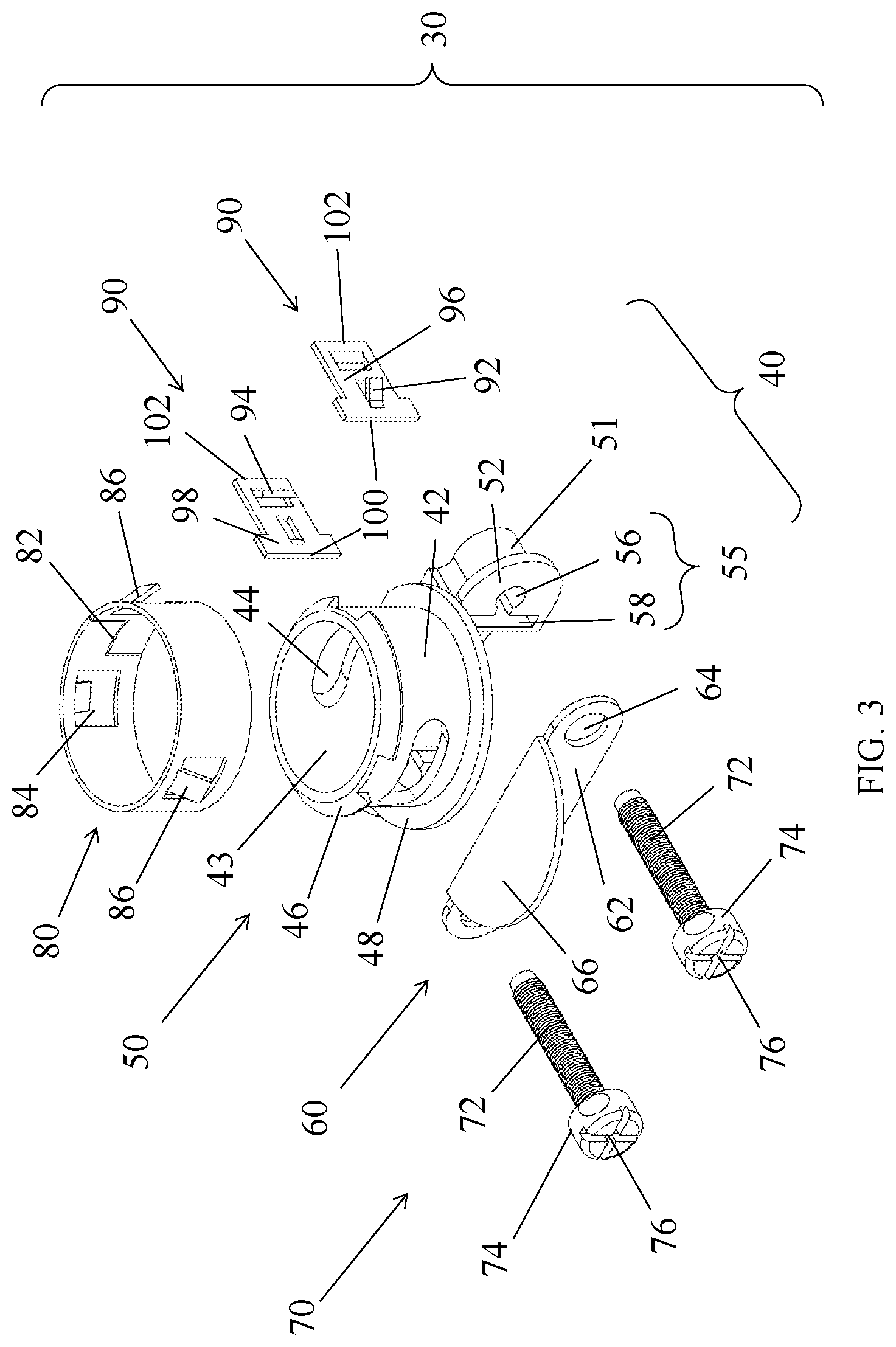 Patent US11777288 Figure 5 – Snap in zip connector