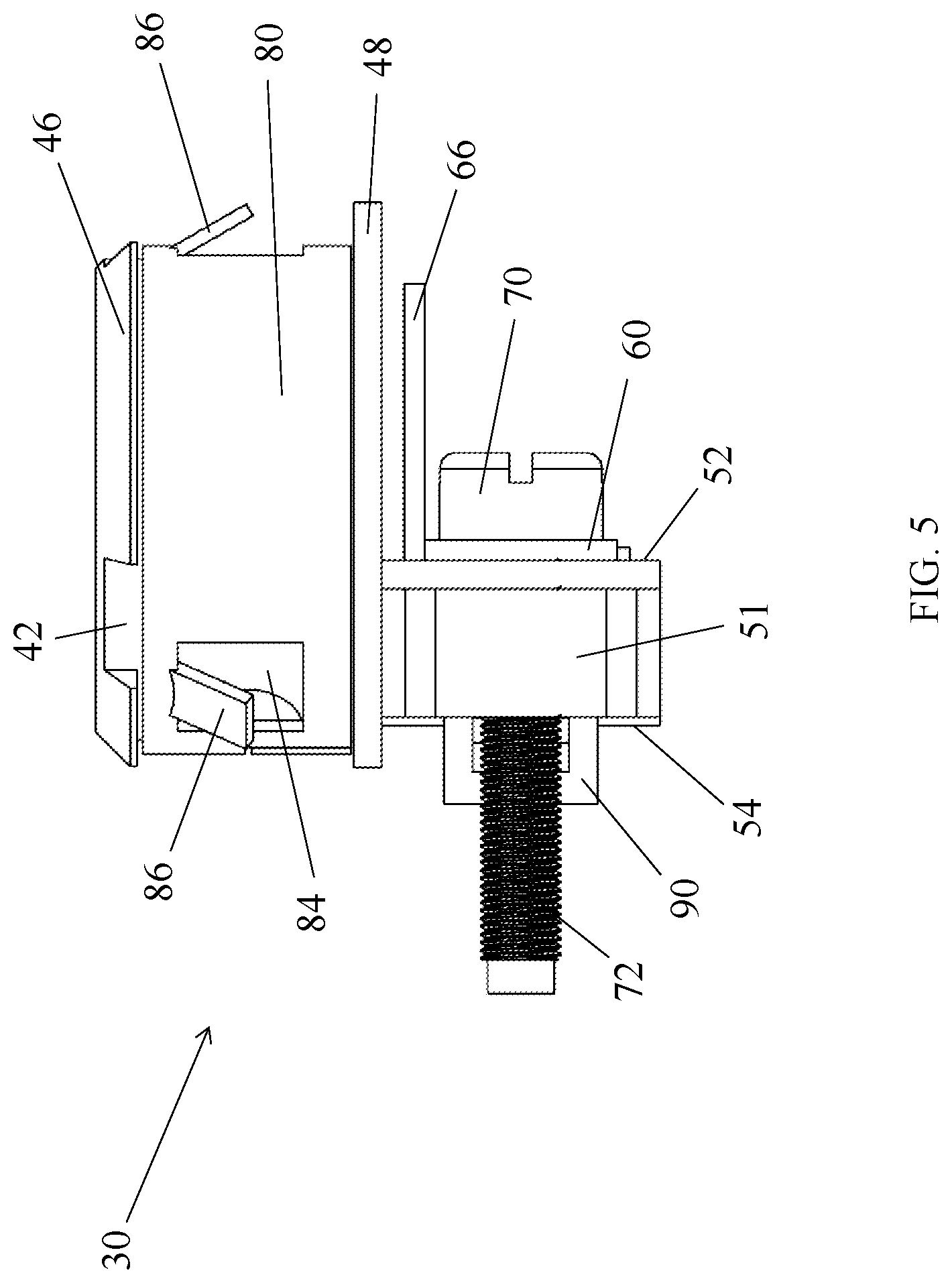 Patent US11777288 Figure 8 – Snap in zip connector