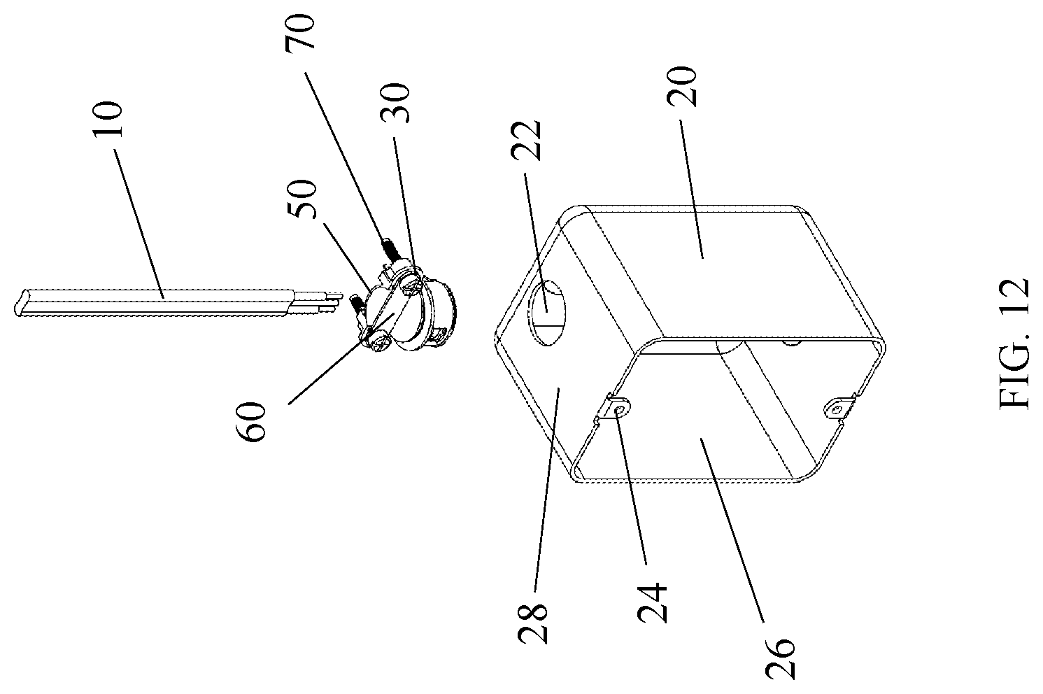 Patent US11777288 Figure 15 – Snap in zip connector