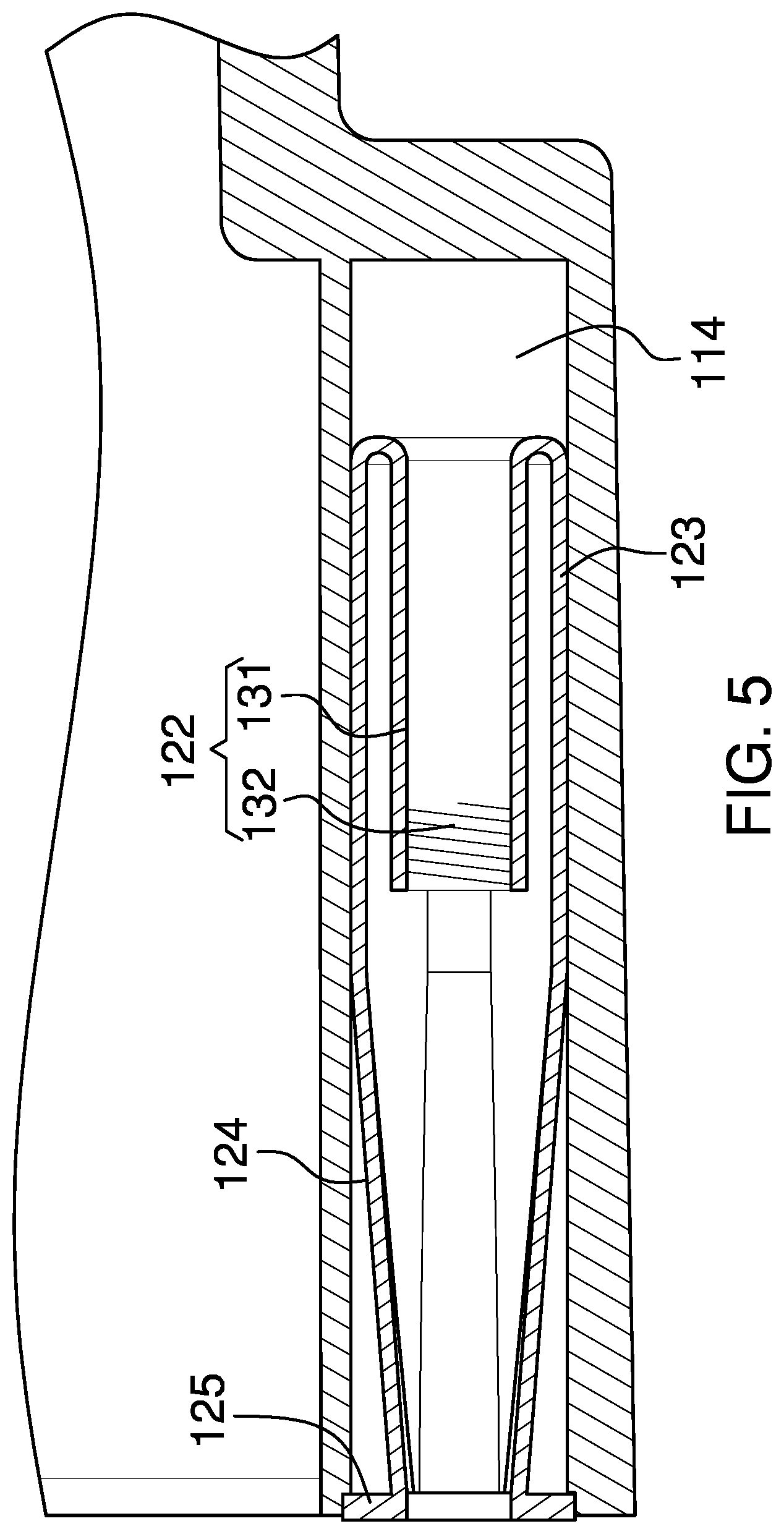 Patent US11777290 Figure 5 – Plastic gang box with metal threaded nut attachment