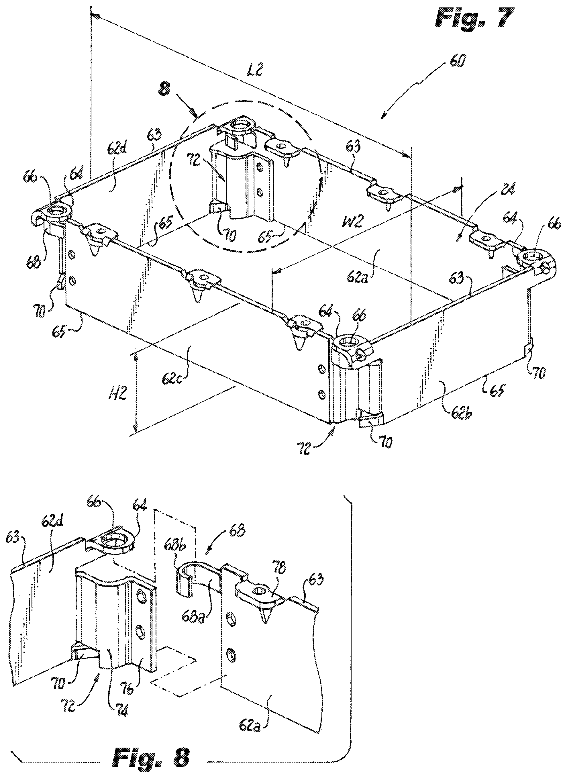 Patent US11777294 Figure 6 – Multi-gang adjustable mud ring assemblies