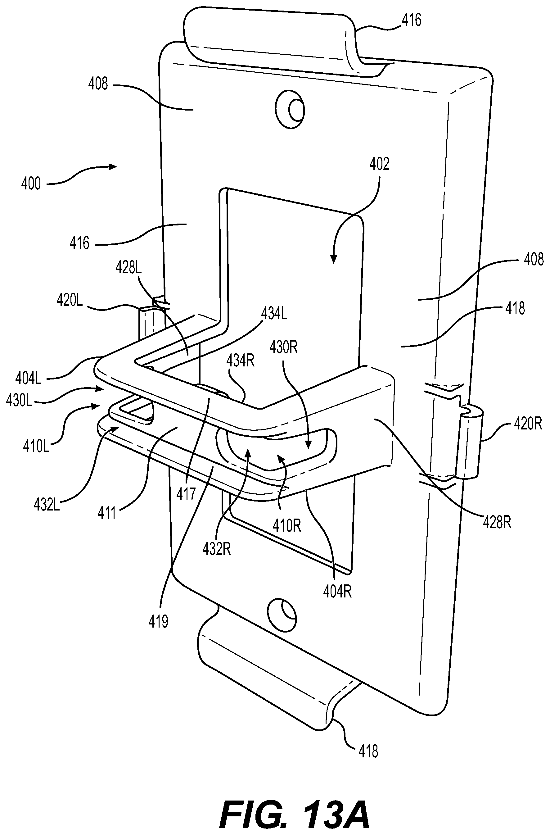 Patent US11777295 Figure 15 – Cable retaining wall plate for combination AC and DC power outlets