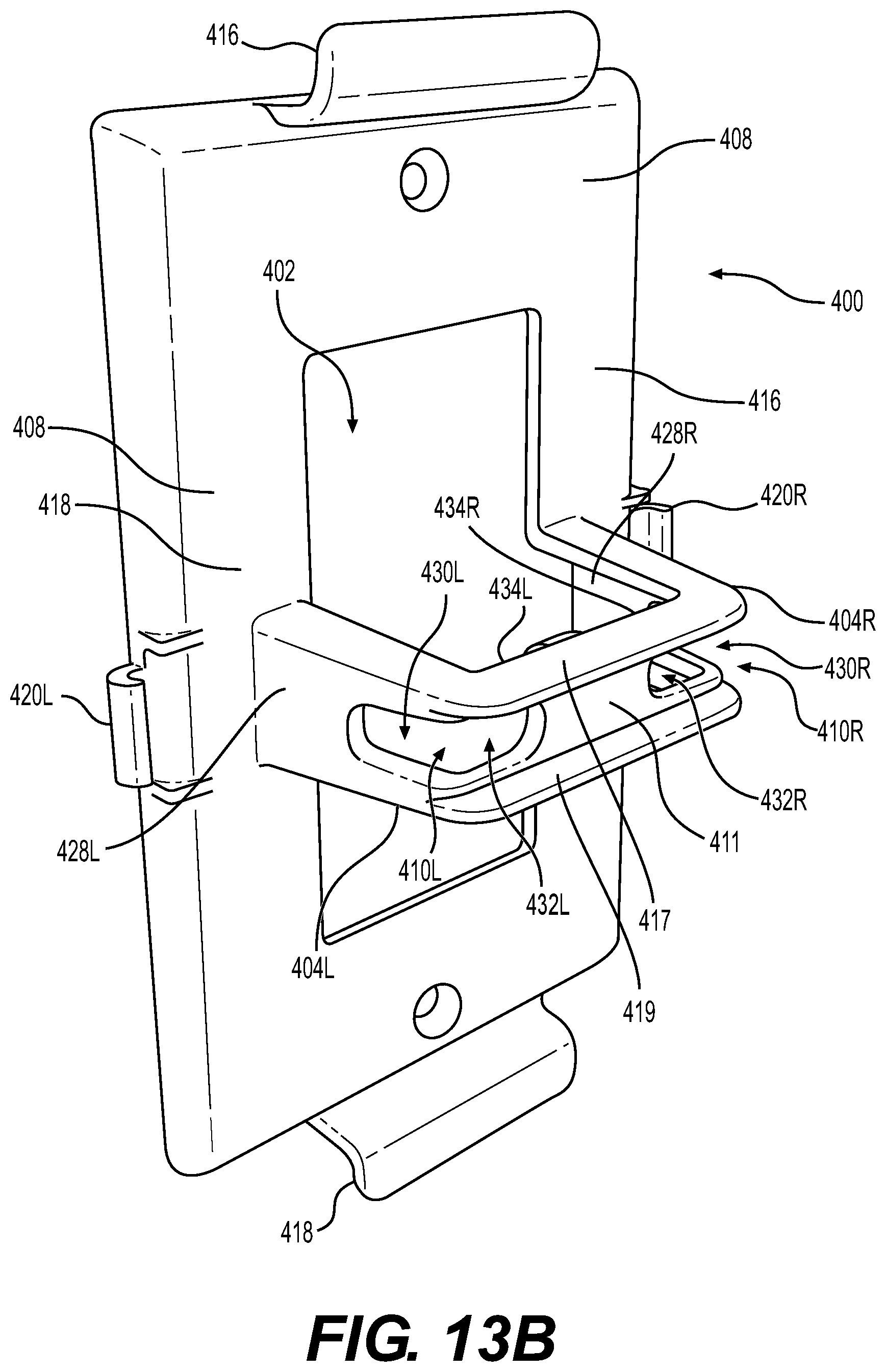 Patent US11777295 Figure 16 – Cable retaining wall plate for combination AC and DC power outlets
