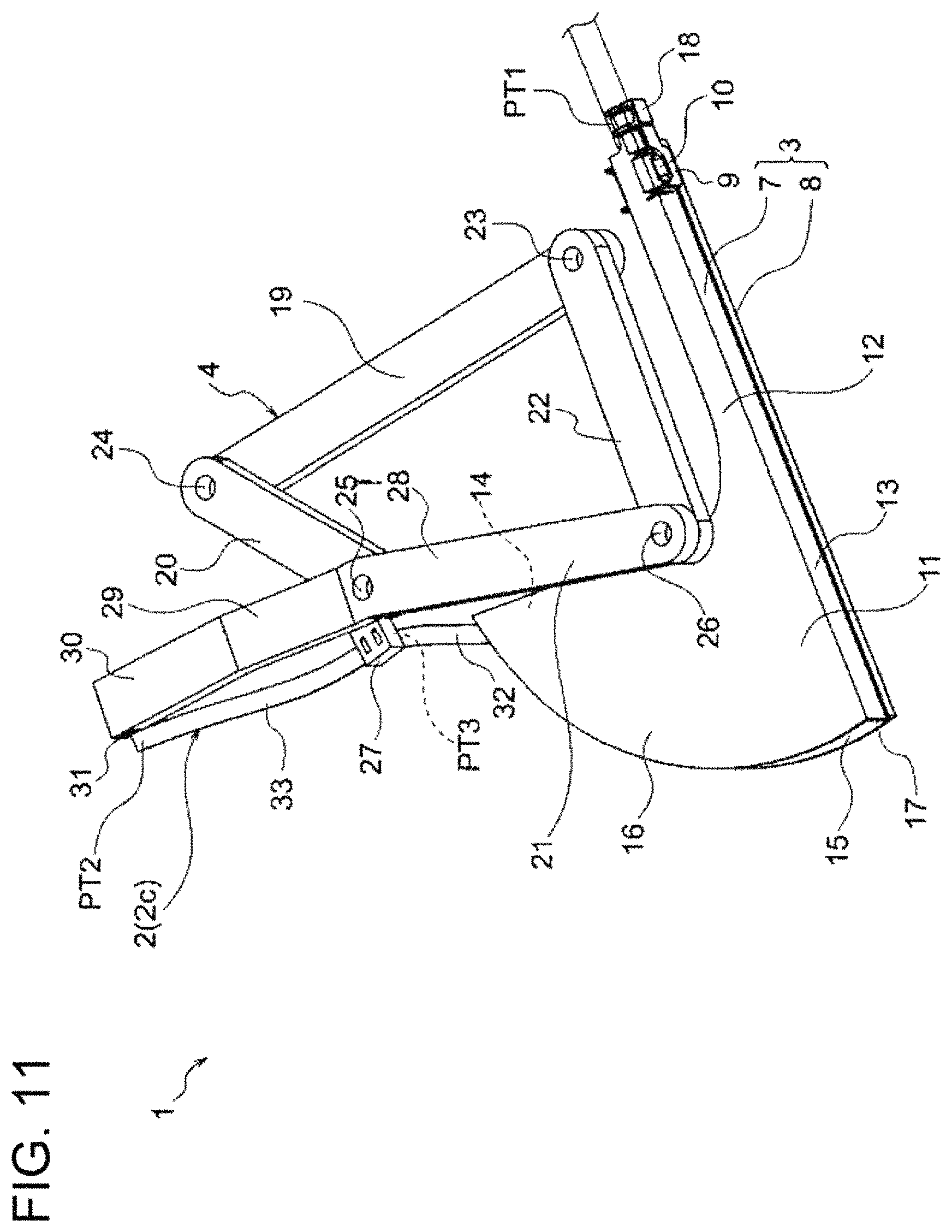 Patent US11777296 Figure 11 – Wire harness installation structure