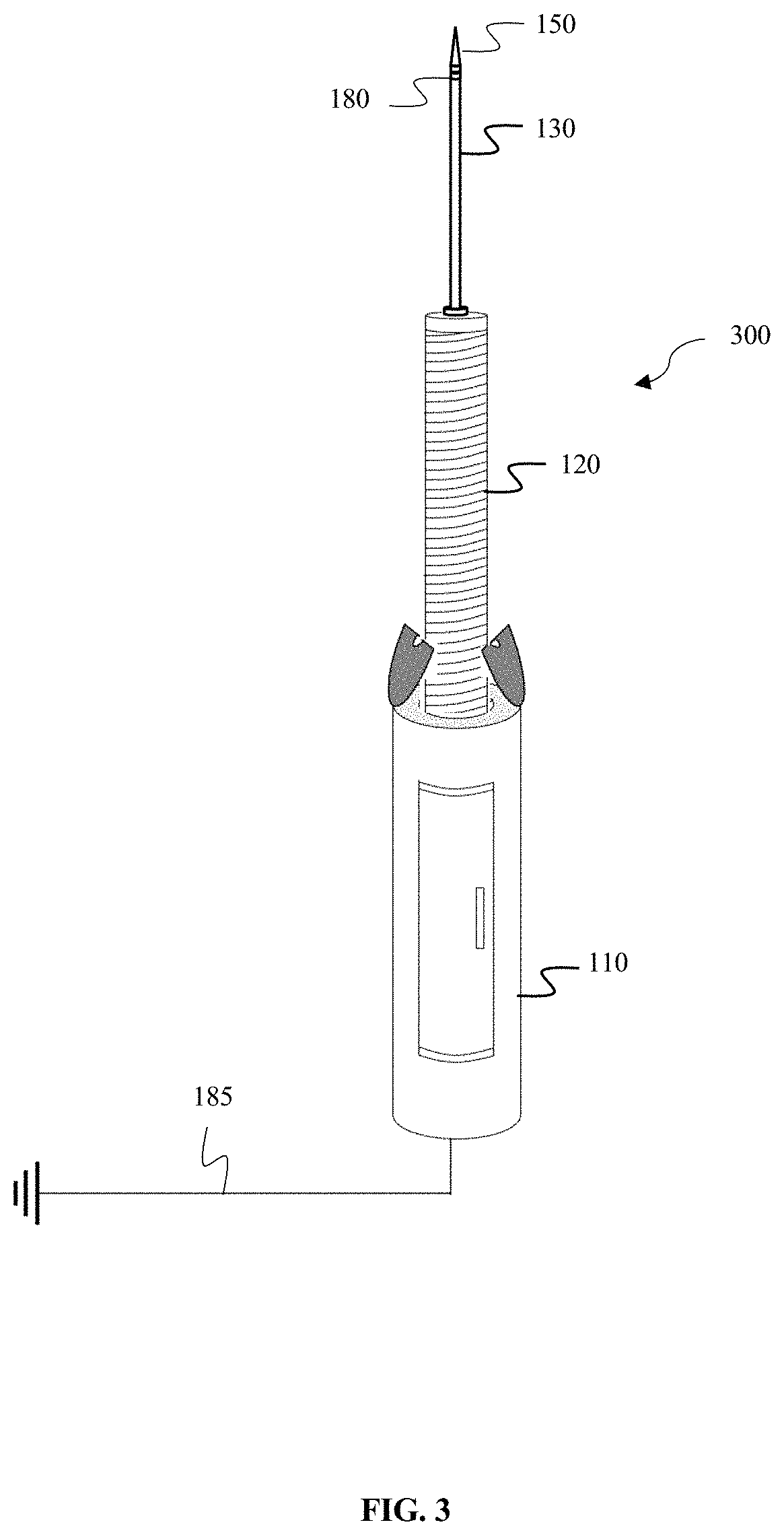 Patent US11777298 Figure 3 – Lightning diverter system and methods