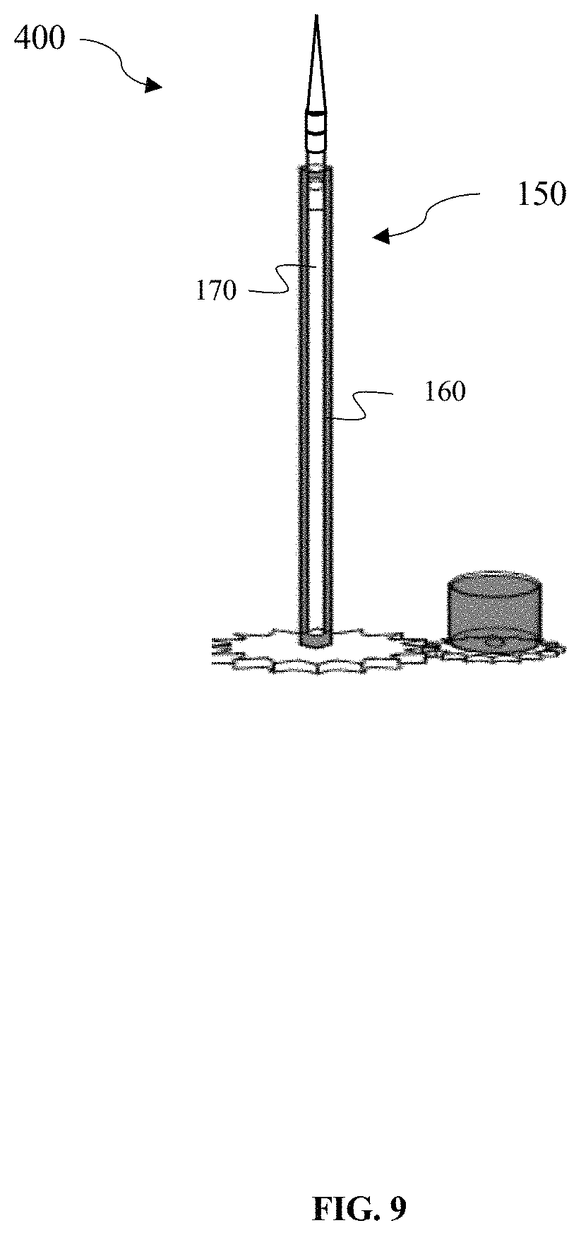 Patent US11777298 Figure 10 – Lightning diverter system and methods
