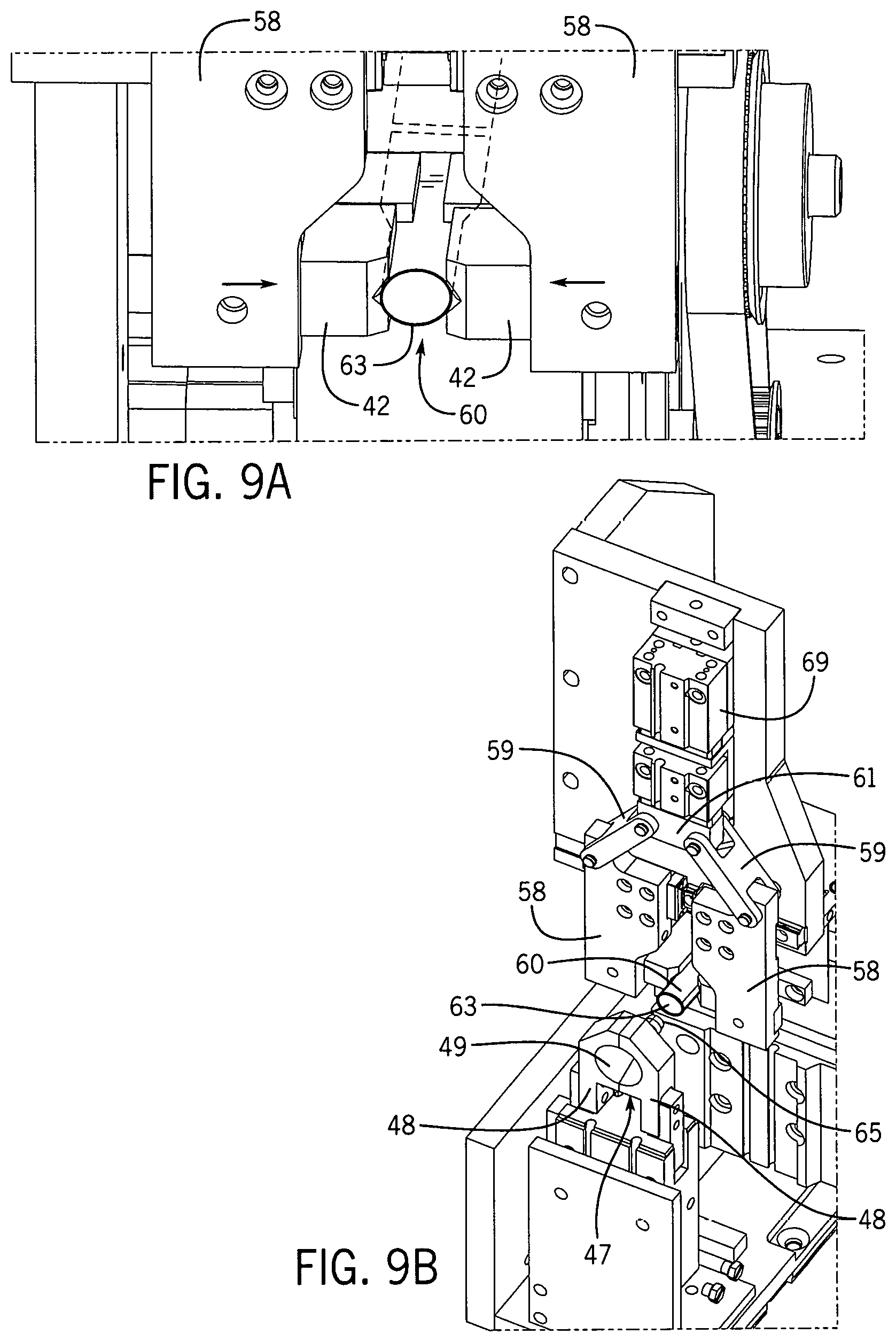 Patent US11777300 Figure 5 – Thermal sleeve applicator