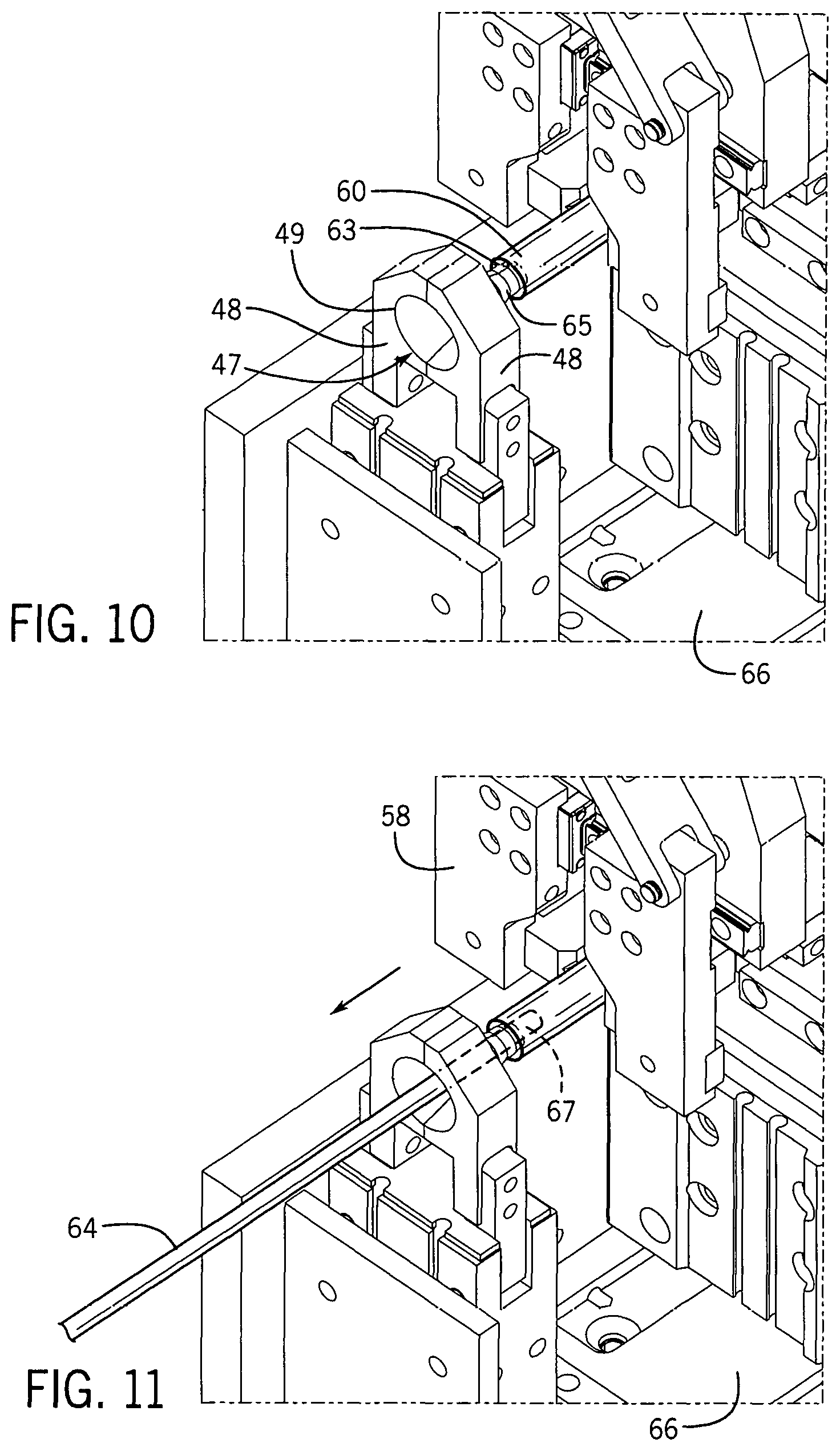 Patent US11777300 Figure 6 – Thermal sleeve applicator