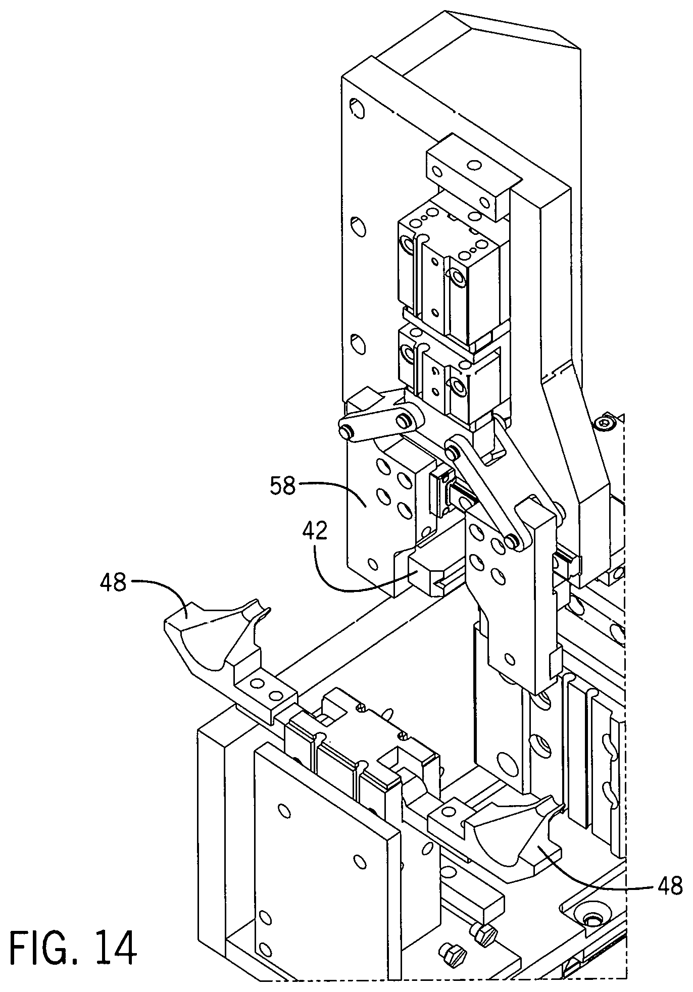 Patent US11777300 Figure 8 – Thermal sleeve applicator