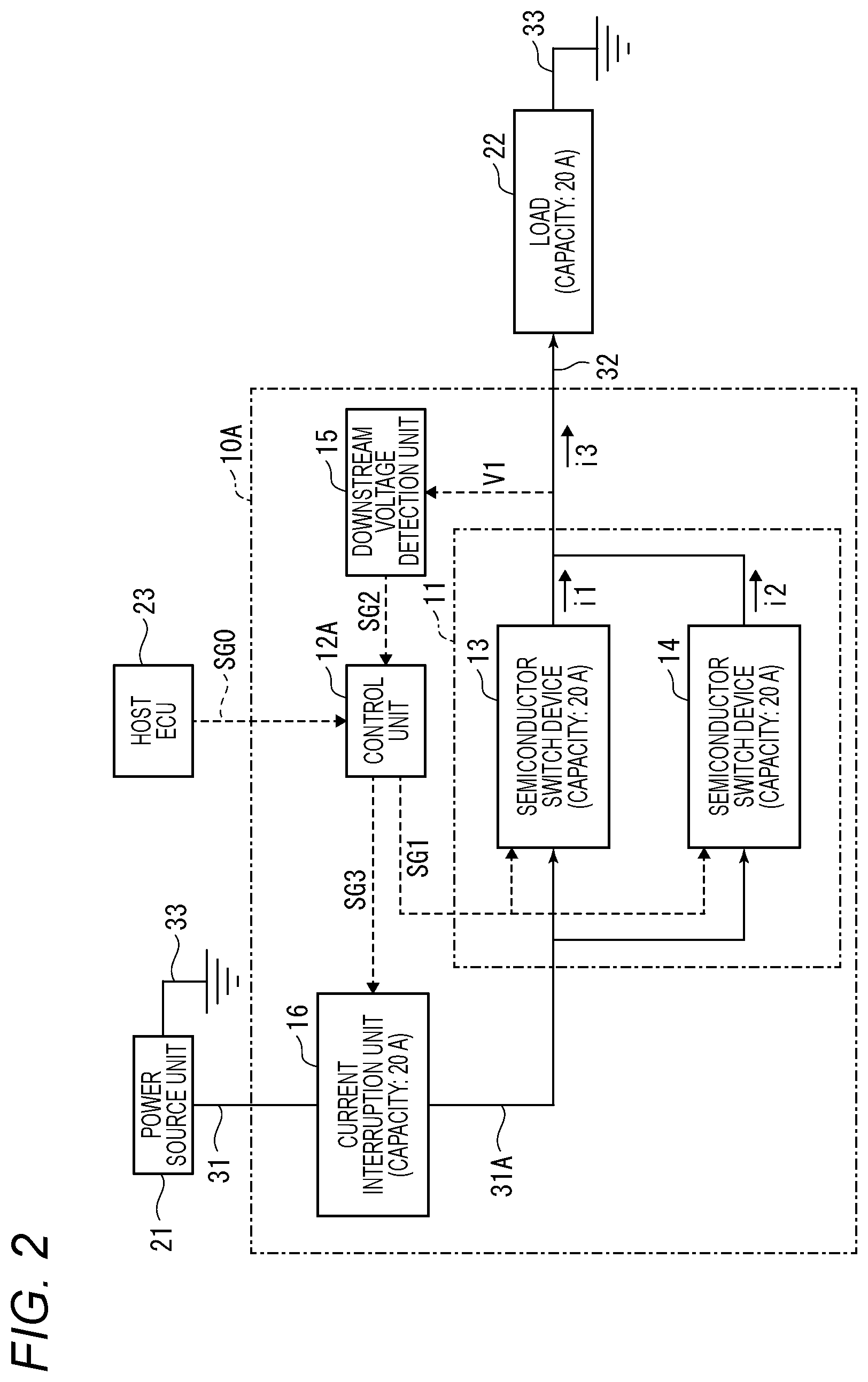 Patent US11777306 Figure 2 – Load control device for controlling energization of a load using a semiconductor switch