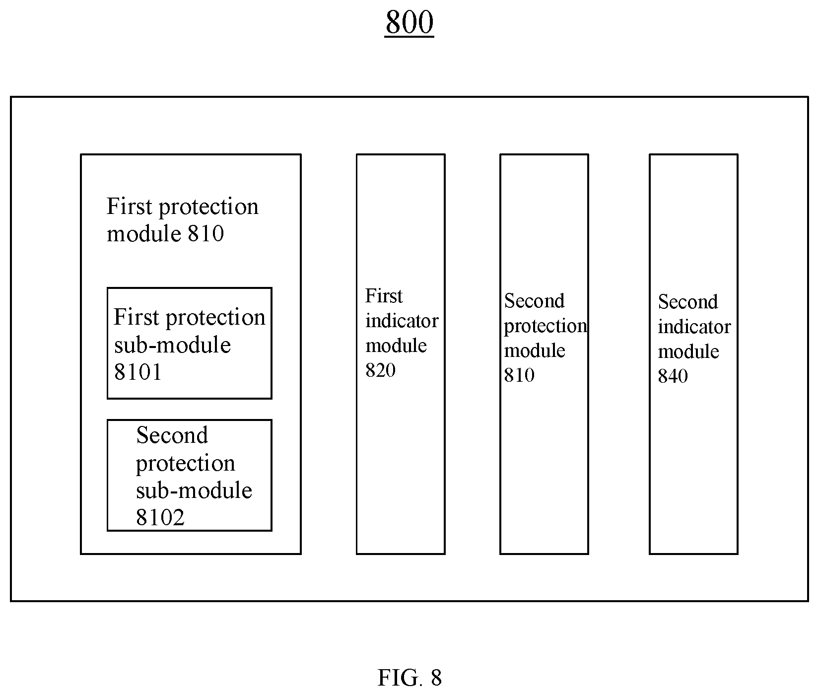 Patent US11777308 Figure 8 – Surge protection circuit, lightning protector and electronic device
