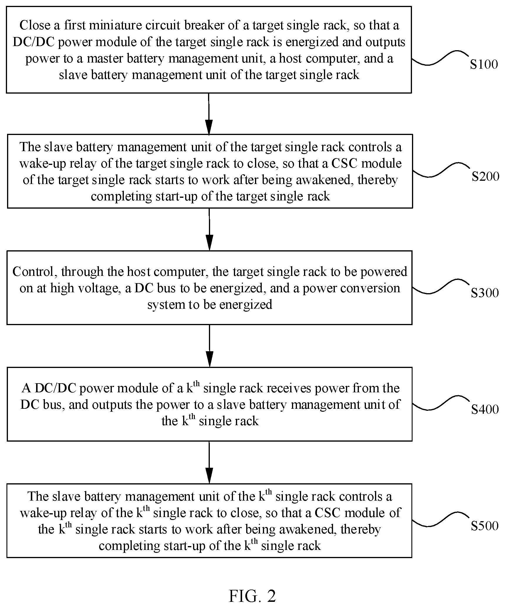 Patent US11777309 Figure 2 – Energy storage system and self-start method thereof