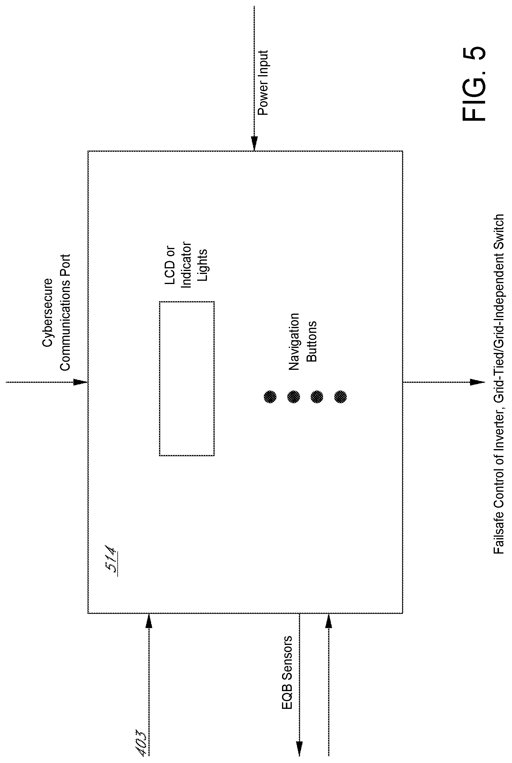 Patent US11777311 Figure 7 – Grid-tied variable frequency facility