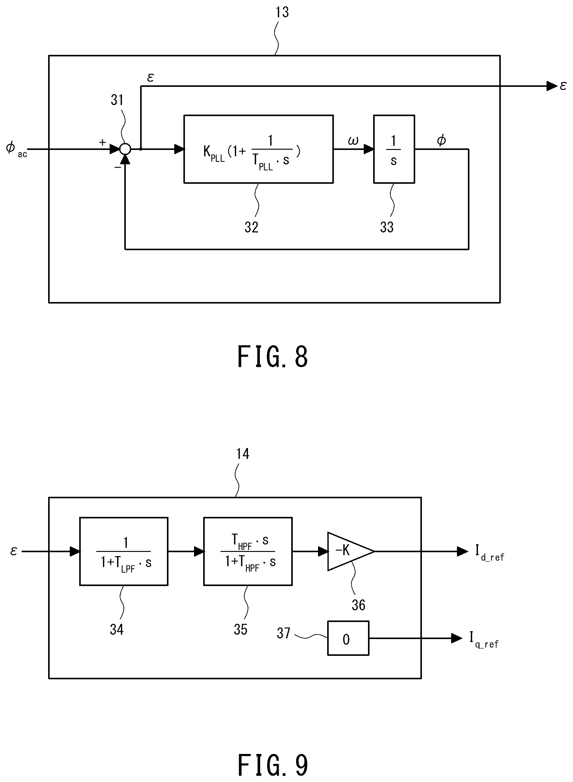 Patent US11777315 Figure 6 – Power conversion device suppressing phase jump