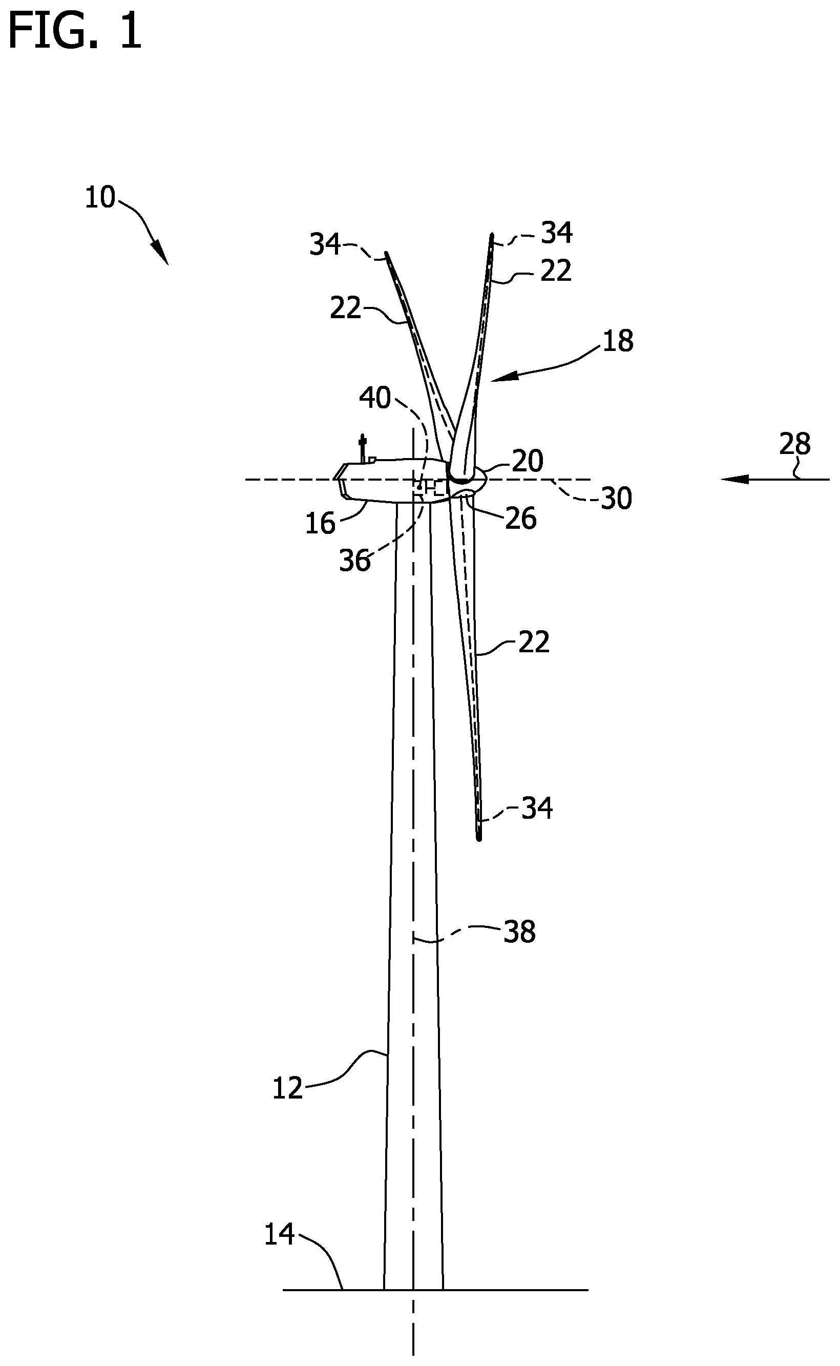 Patent US11777316 — Method to operate a windfarm — Figure 1