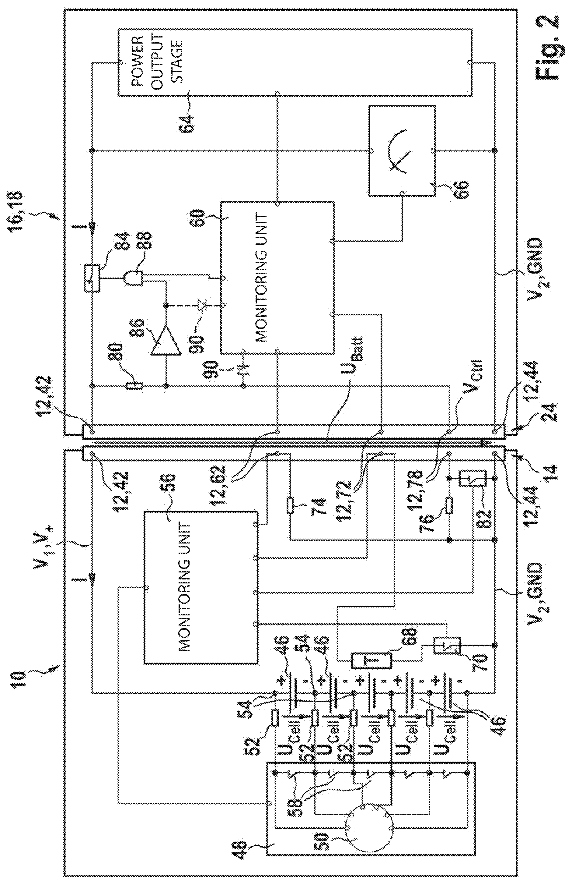Patent US11777329 Figure 2 – Method for controlling a charging or discharging current of a removable battery pack and/or an electrical device and system for carrying out the method