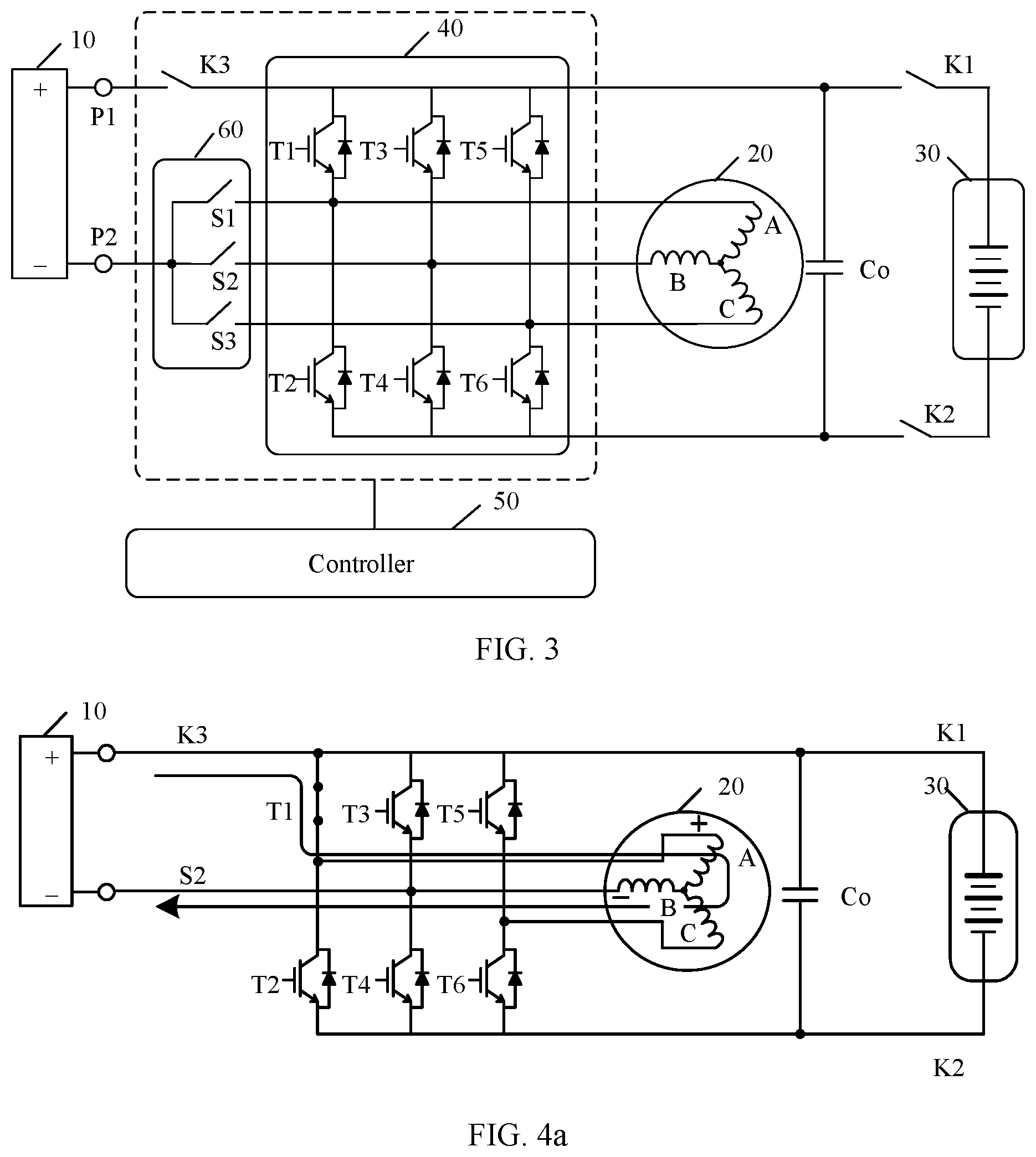 Patent US11777331 Figure 2 – Motor control unit, electric drive system, powertrain, and electric vehicle