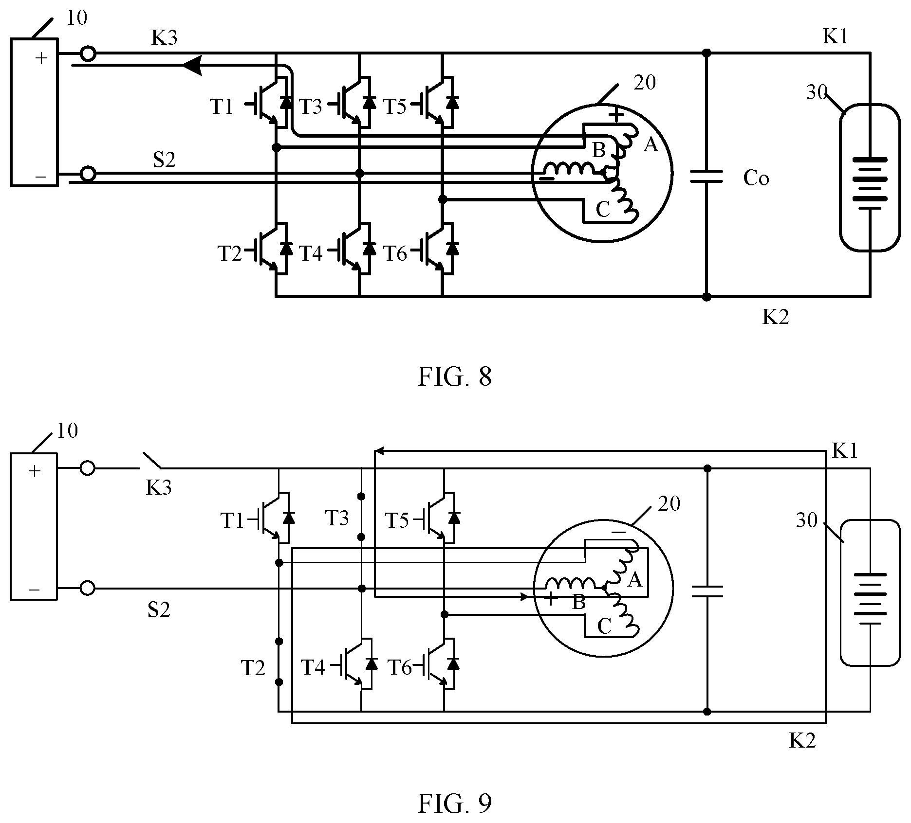 Patent US11777331 Figure 5 – Motor control unit, electric drive system, powertrain, and electric vehicle