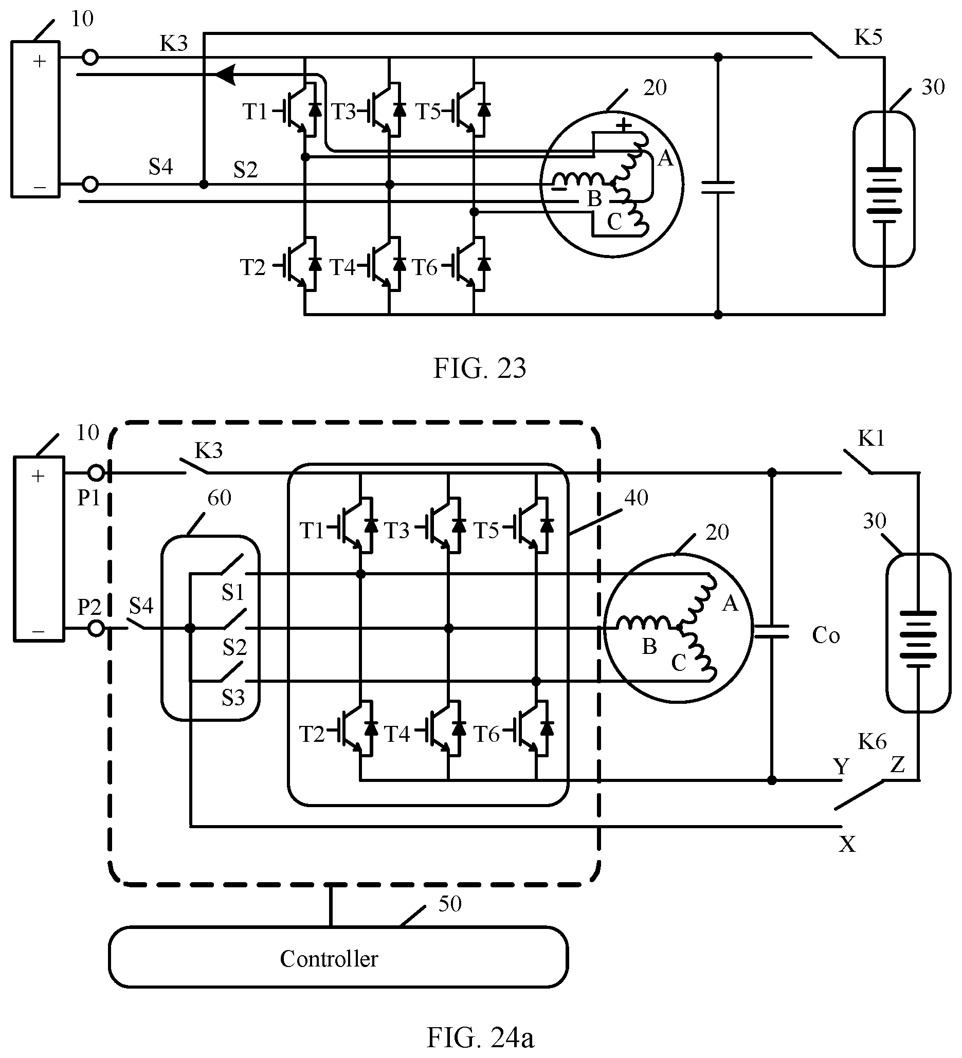 Patent US11777331 Figure 12 – Motor control unit, electric drive system, powertrain, and electric vehicle