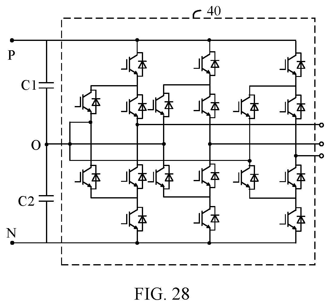 Patent US11777331 Figure 17 – Motor control unit, electric drive system, powertrain, and electric vehicle