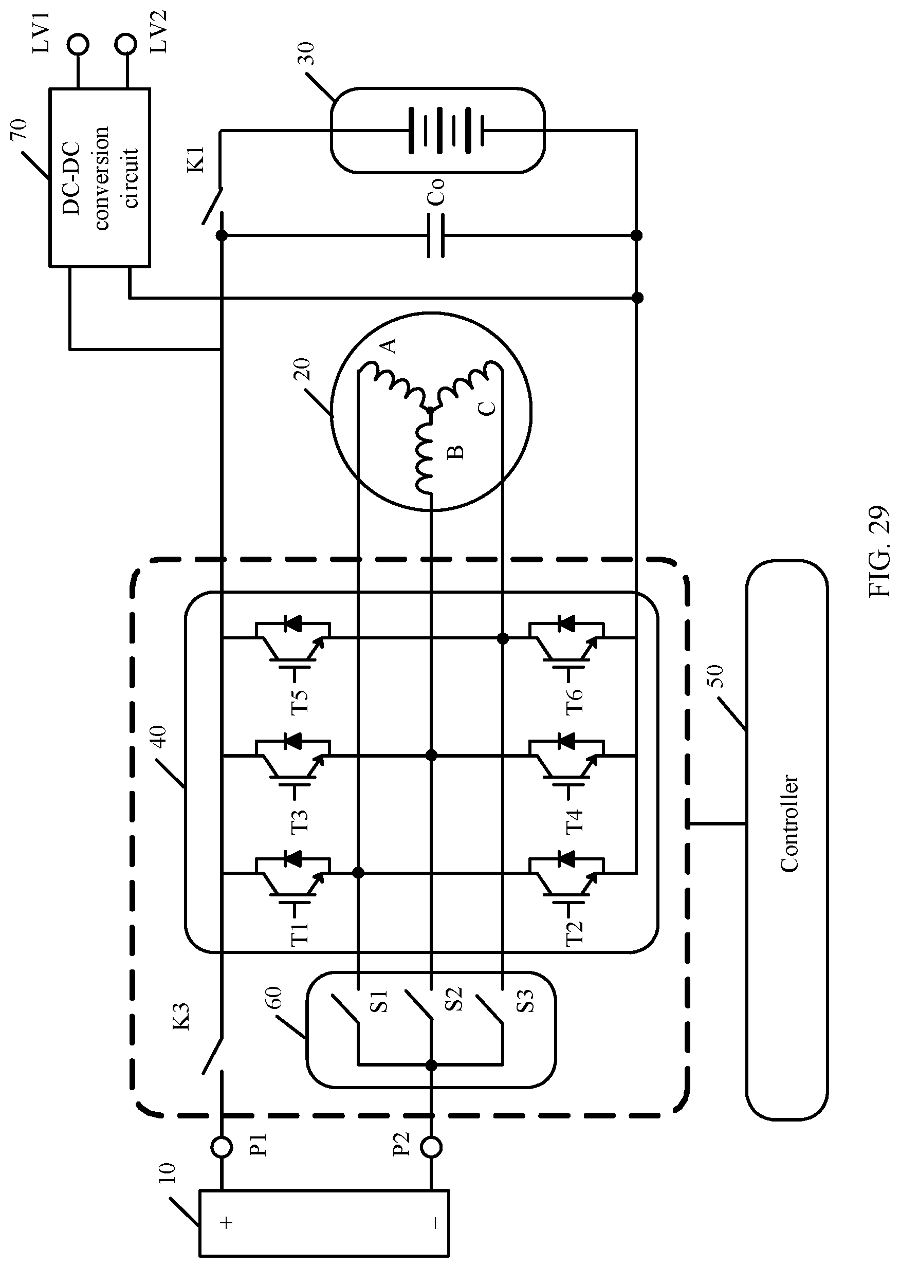 Patent US11777331 Figure 18 – Motor control unit, electric drive system, powertrain, and electric vehicle