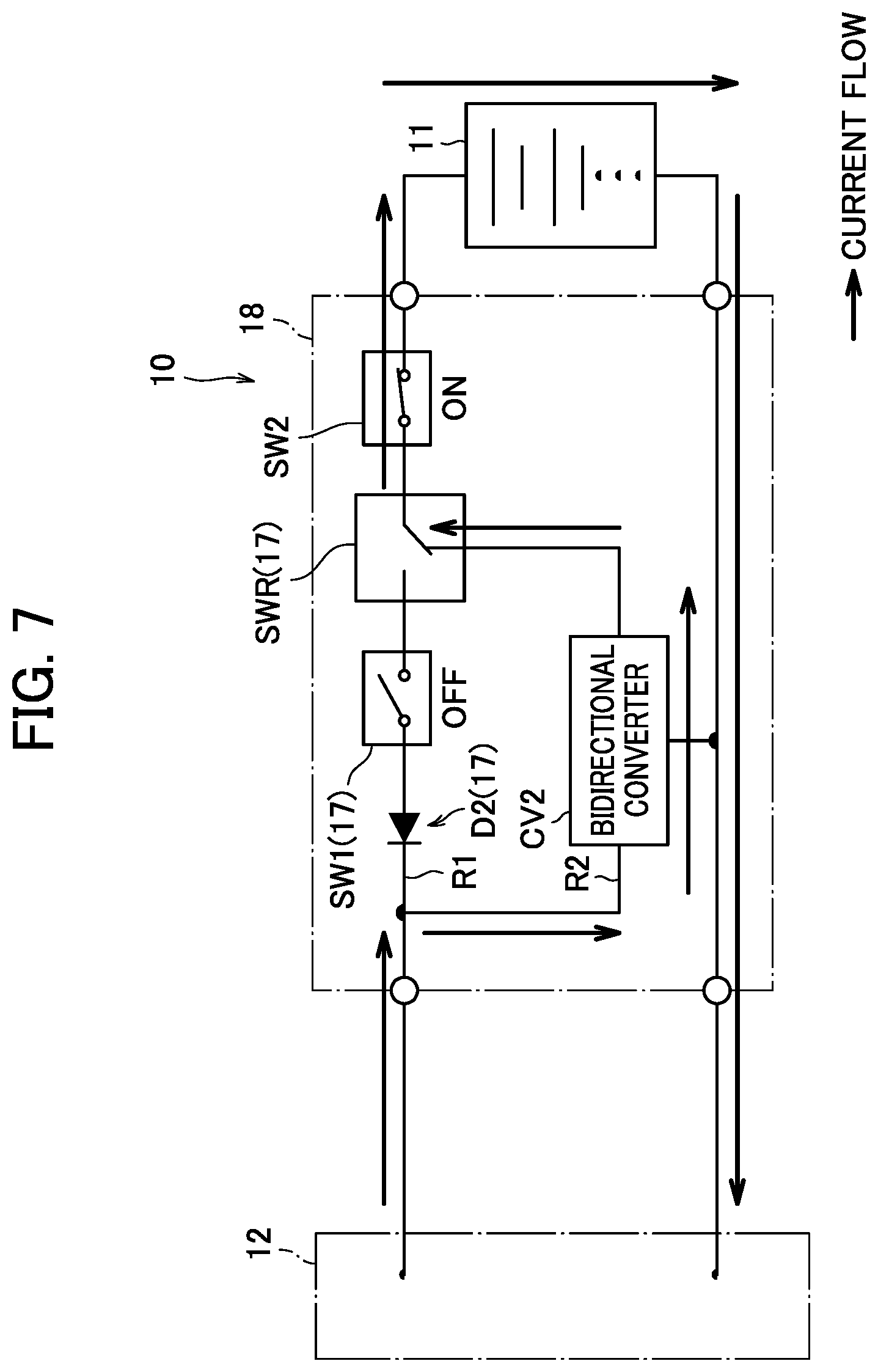 Patent US11777333 Figure 6 – Backup power storage system with removable secondary battery, and method of operating same